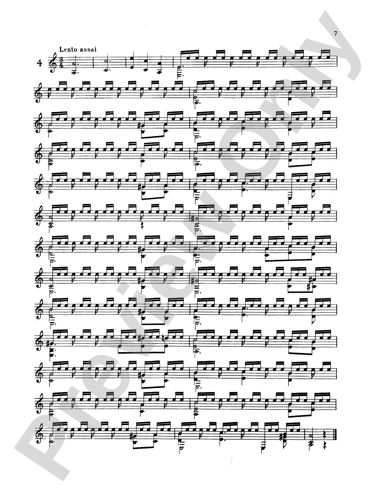 Sor: Twelve Etudes, Op. 29