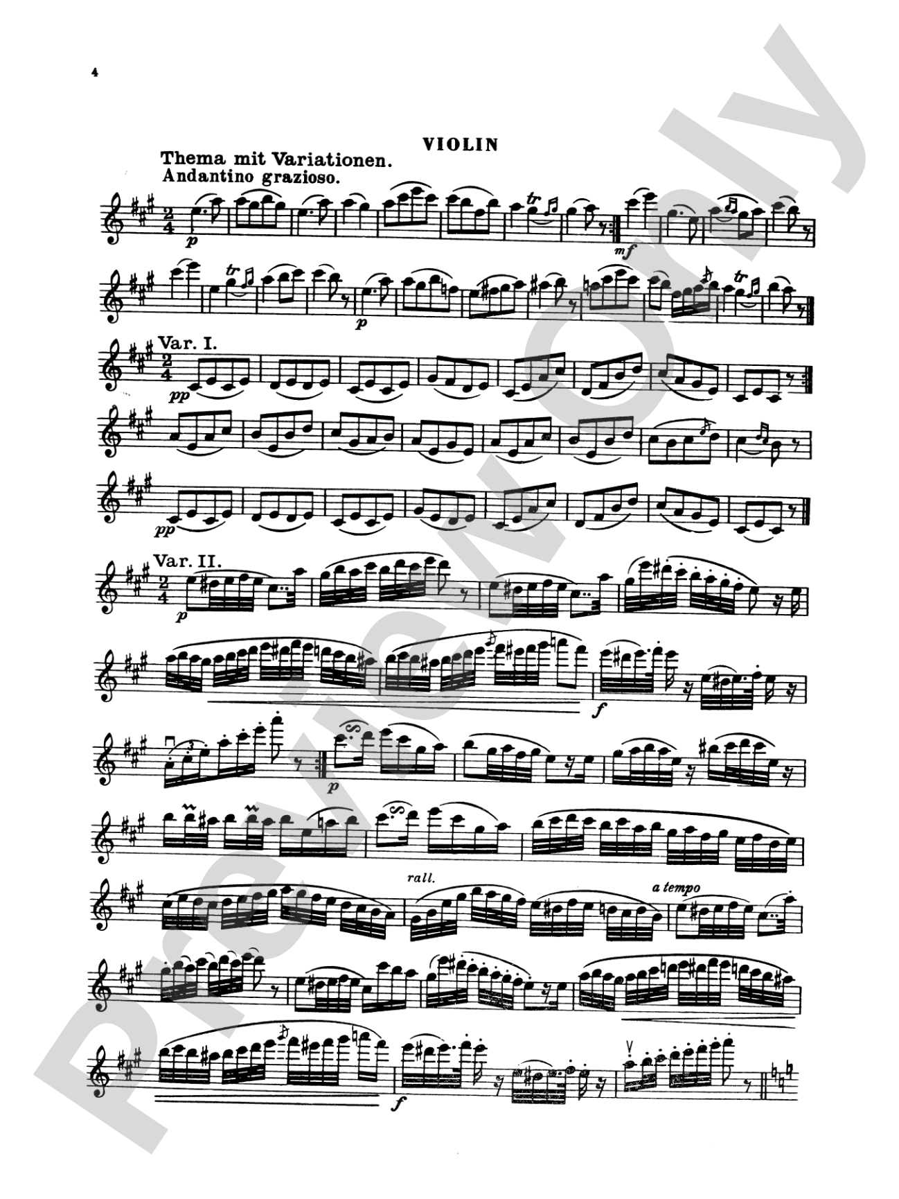 Giuliani: Grand Sonata for Violin and Guitar, Op. 25: Guitar Book