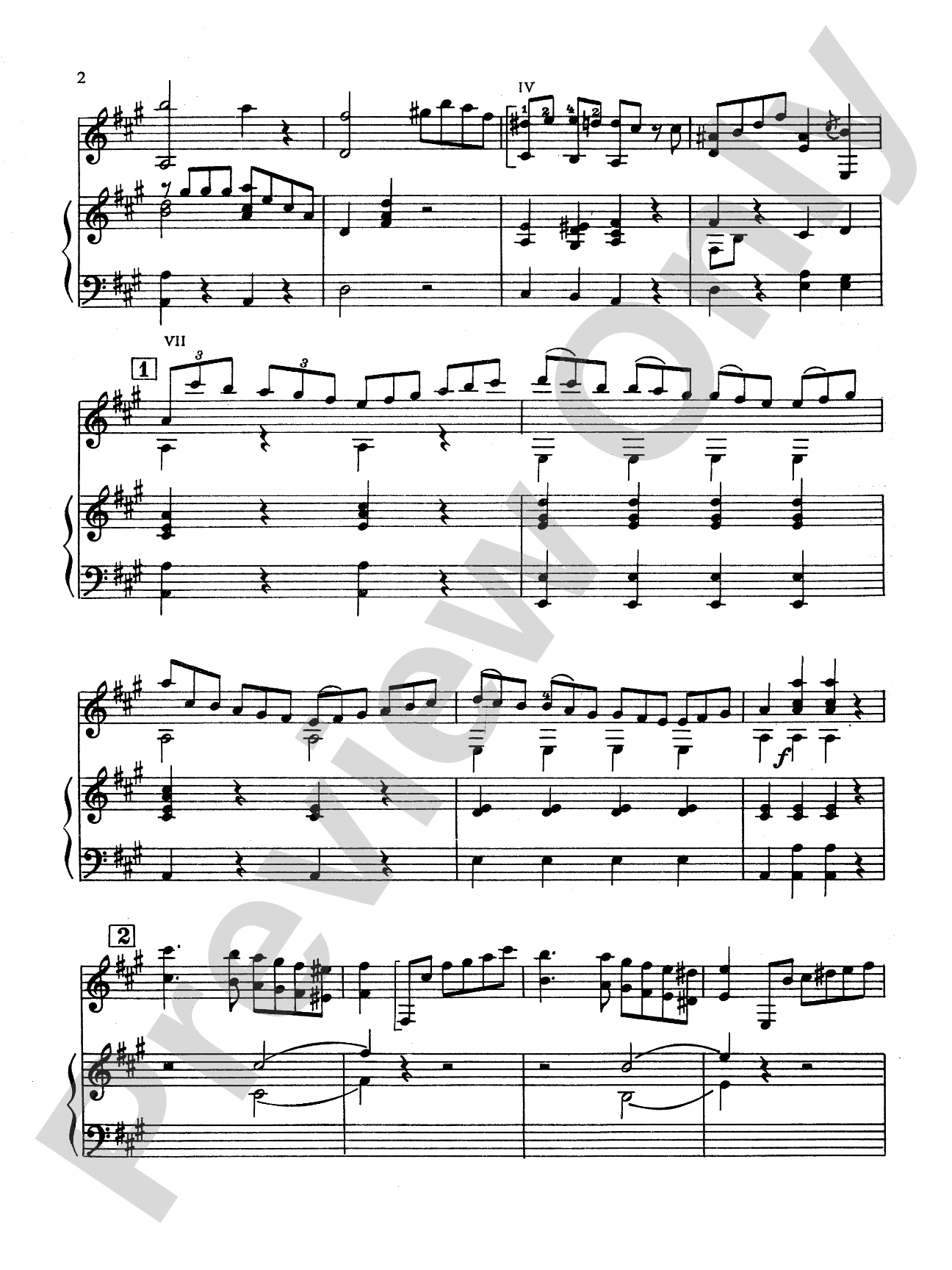Paganini: Grand Sonata for Guitar and Piano with Accompanying Violin