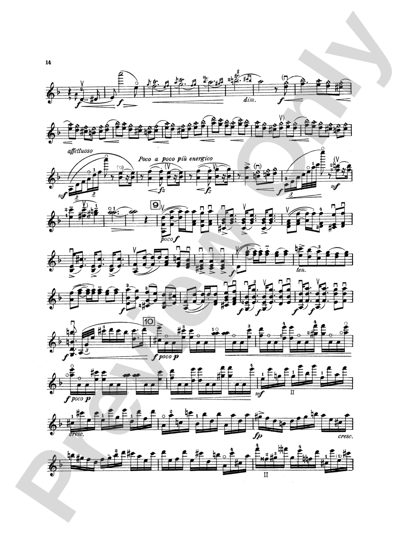 Sibelius: Concerto in D Minor, Op. 47: Violin Book