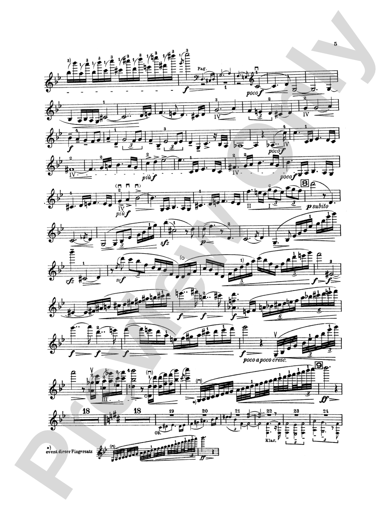 Sibelius: Concerto in D Minor, Op. 47: Violin Book