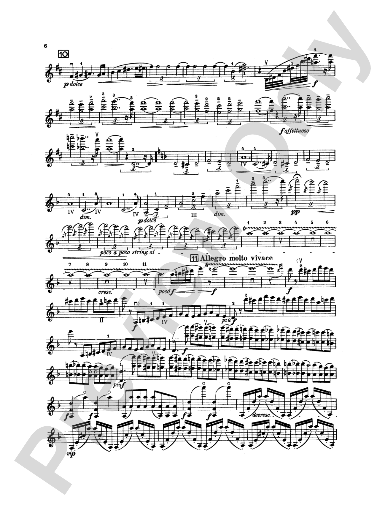 Sibelius: Concerto in D Minor, Op. 47: Violin Book