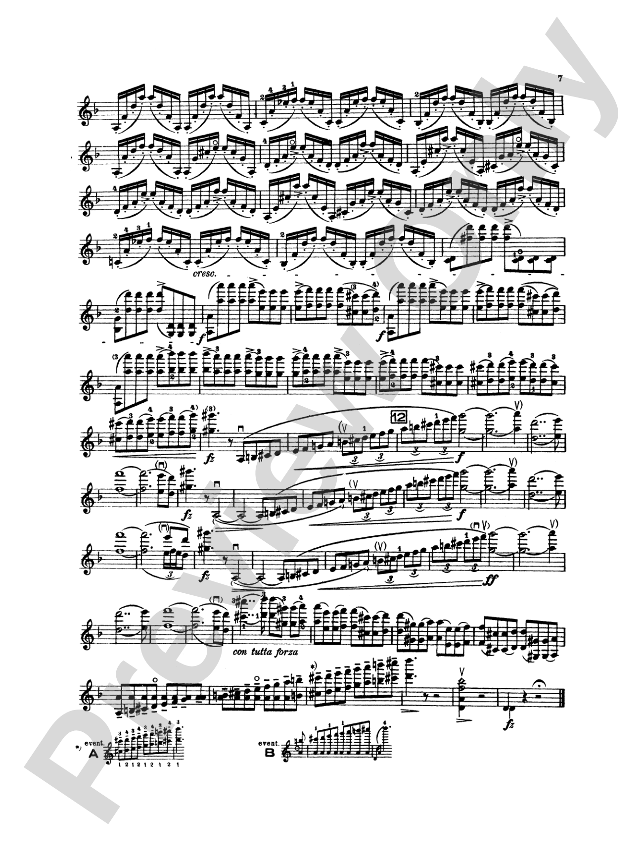 Sibelius: Concerto in D Minor, Op. 47: Violin Book