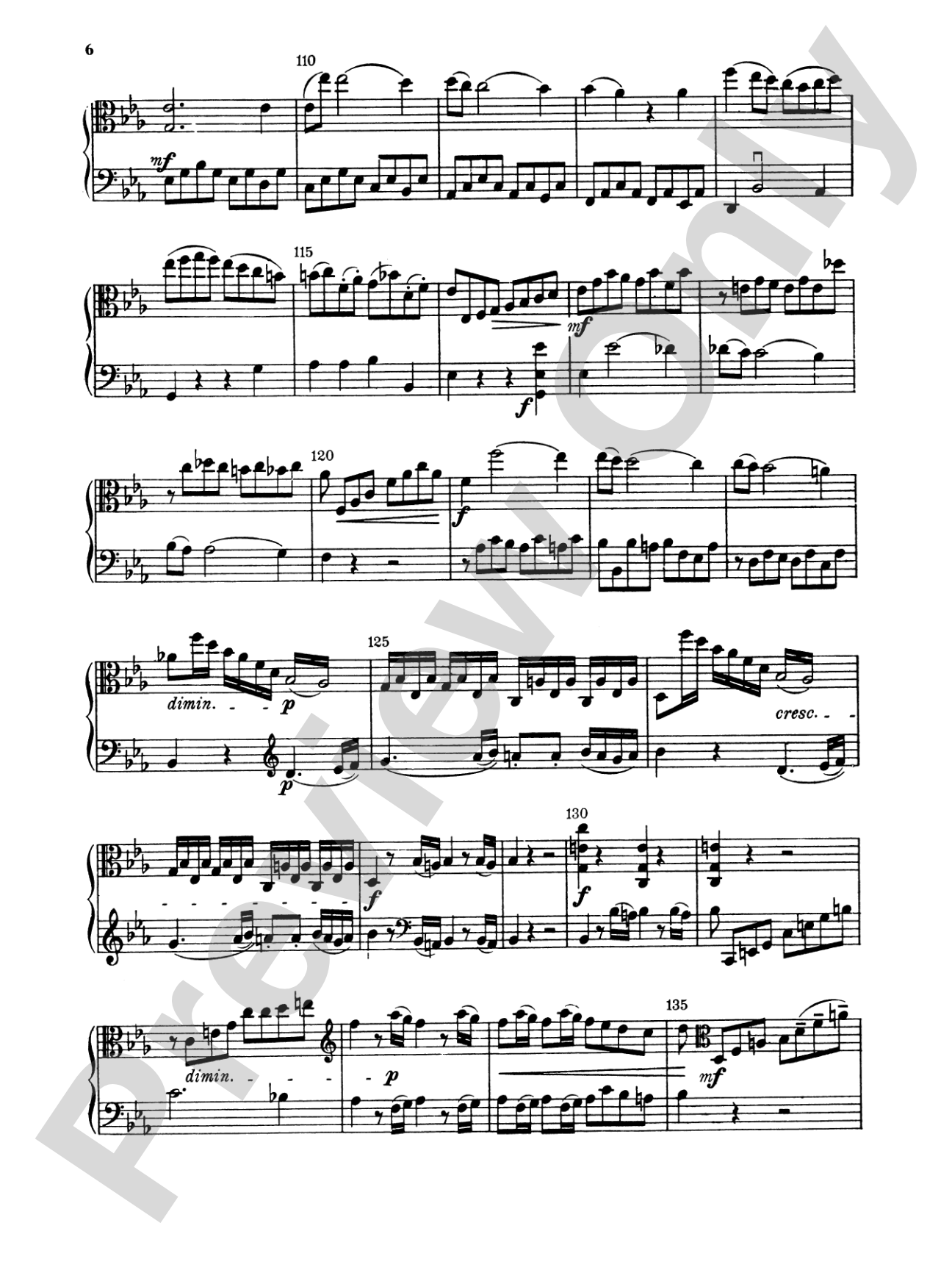 Beethoven: Duet for Viola and Cello: String Duo Book