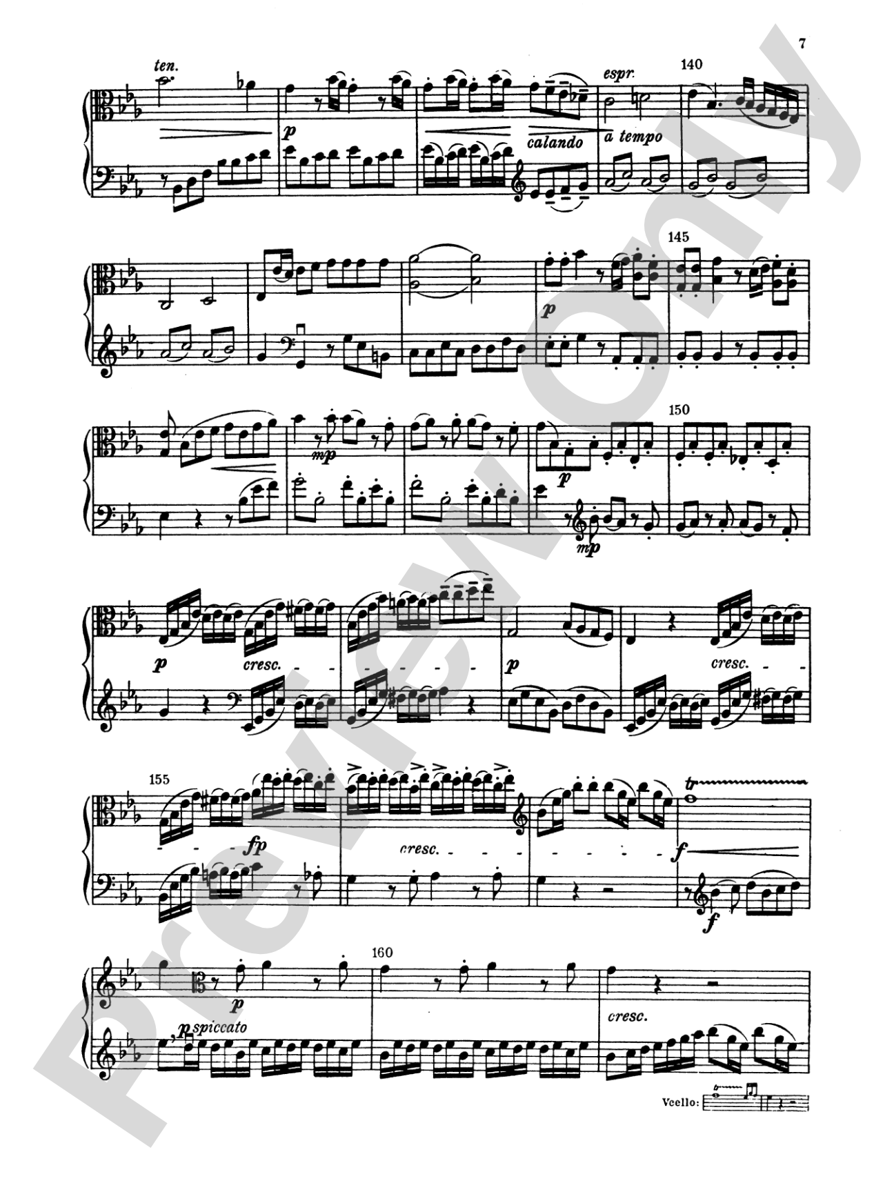 Beethoven: Duet for Viola and Cello: String Duo Book