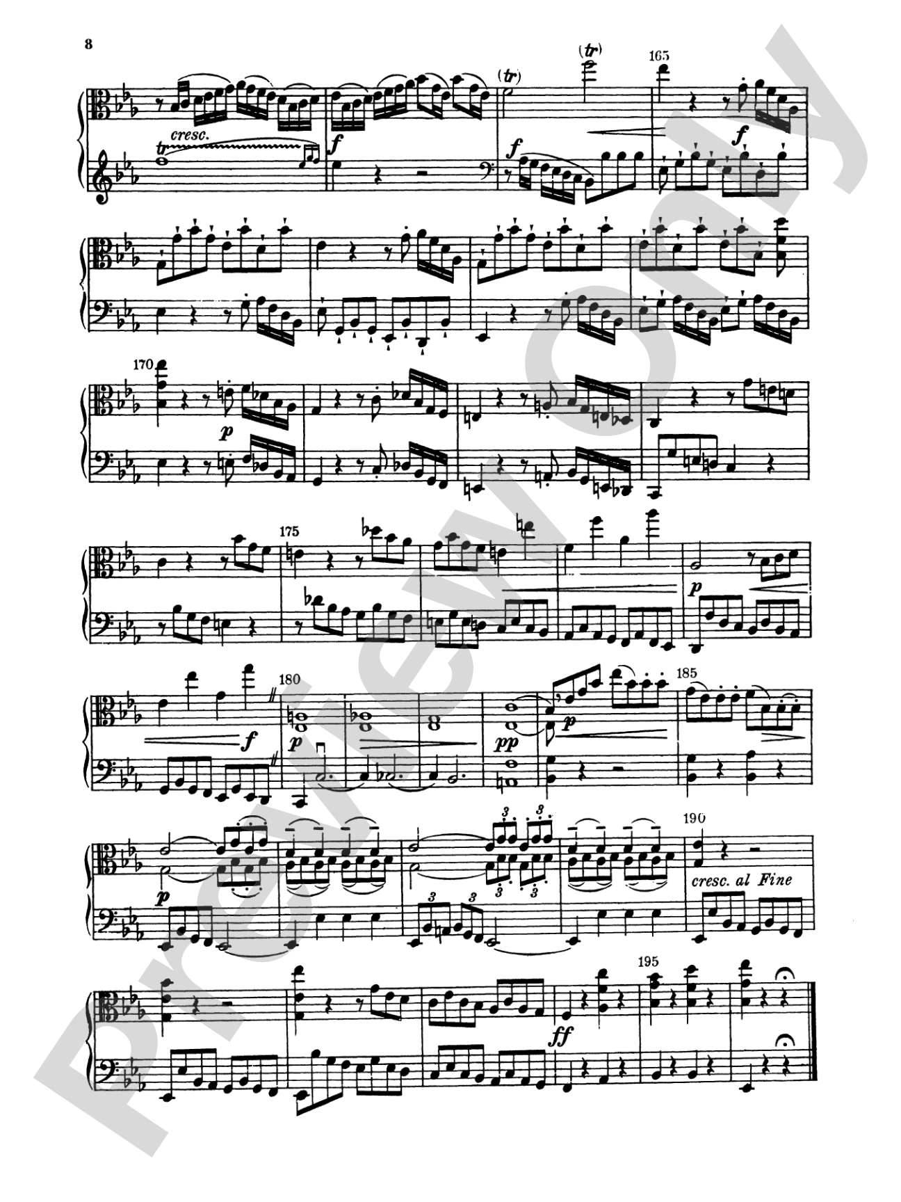 Beethoven: Duet for Viola and Cello: String Duo Book