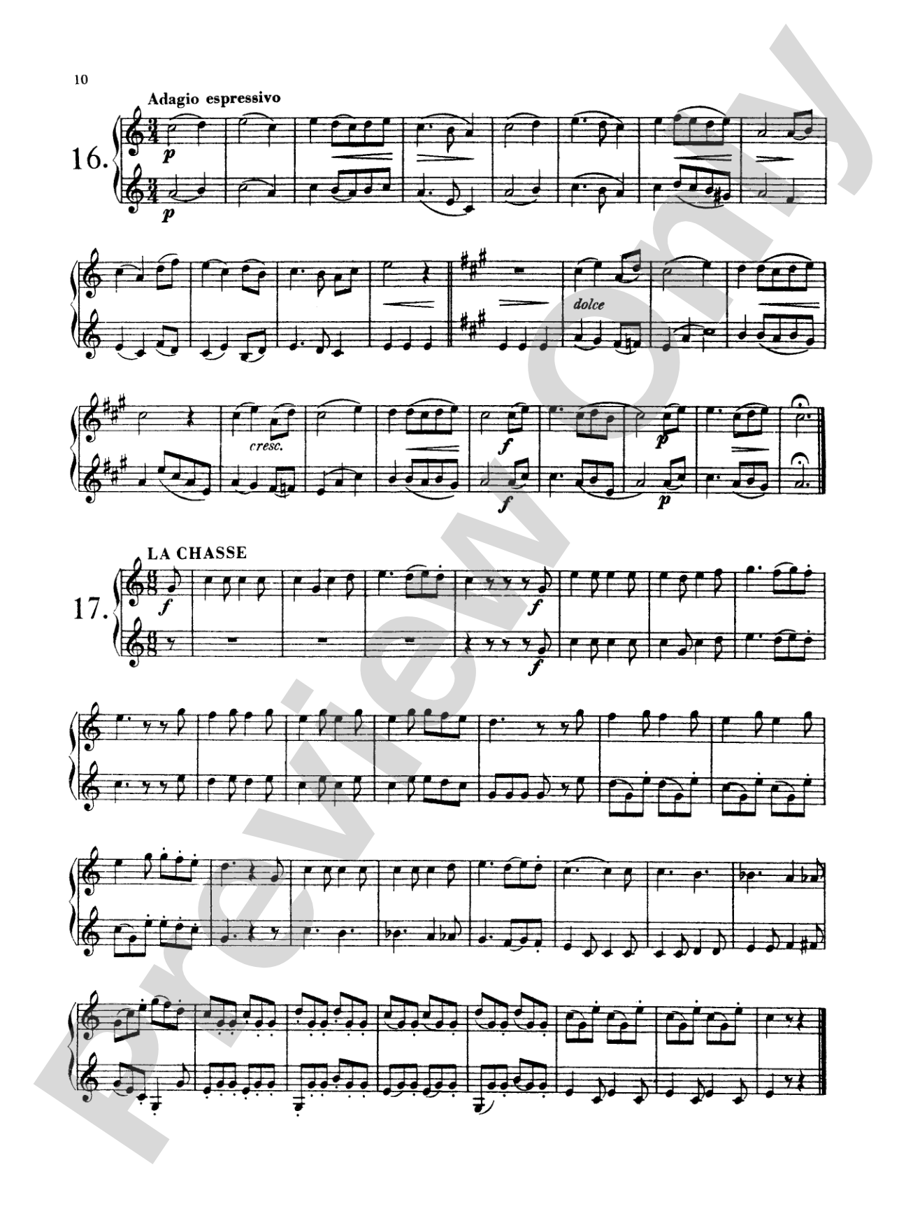 Kling: Thirty Duets: French Horn Book