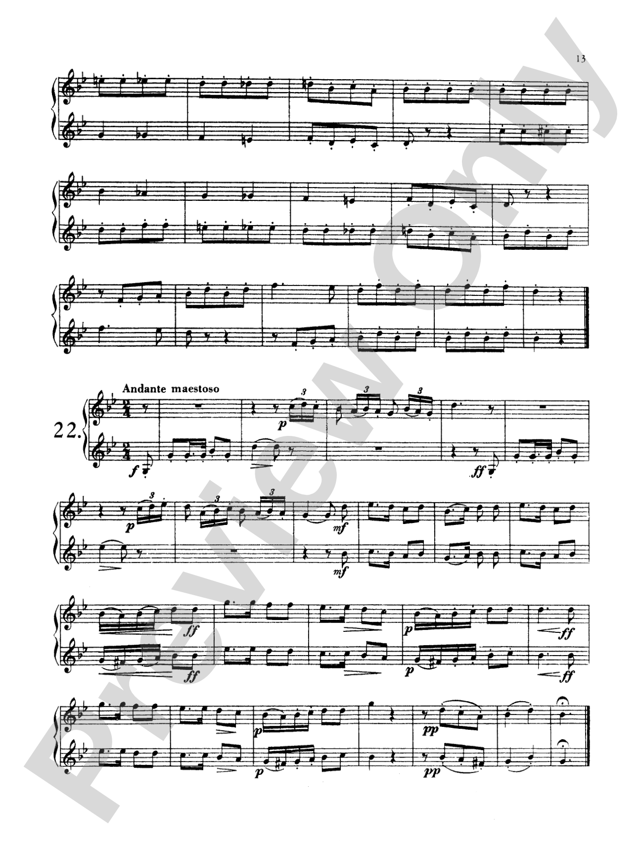 Kling: Thirty Duets: French Horn Book