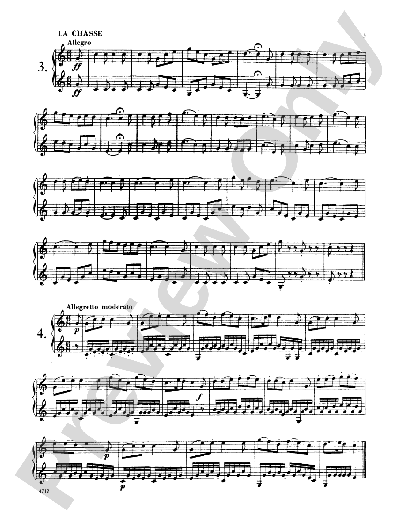 Kling: Thirty Duets: French Horn Book