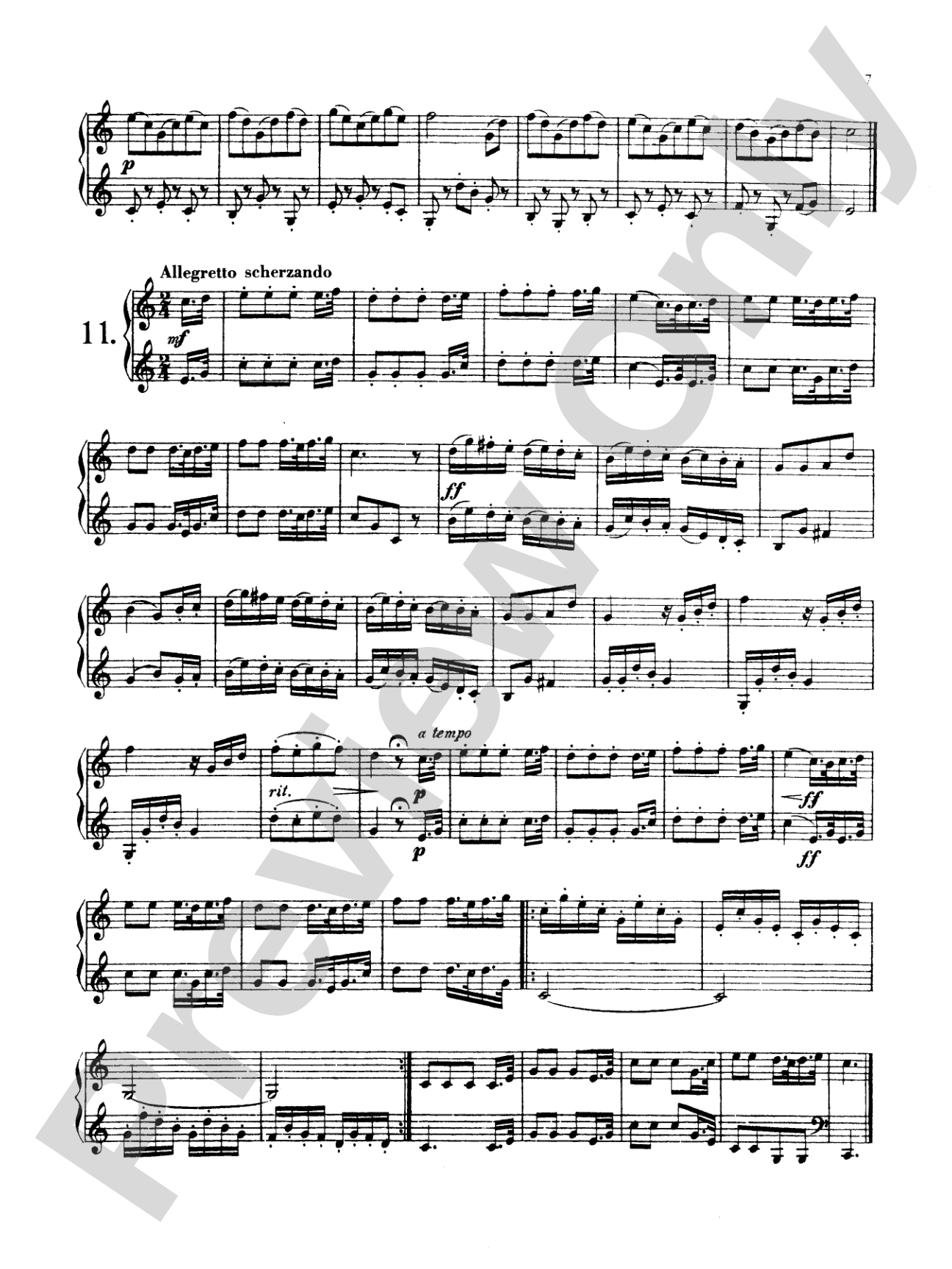 Kling: Thirty Duets: French Horn Book