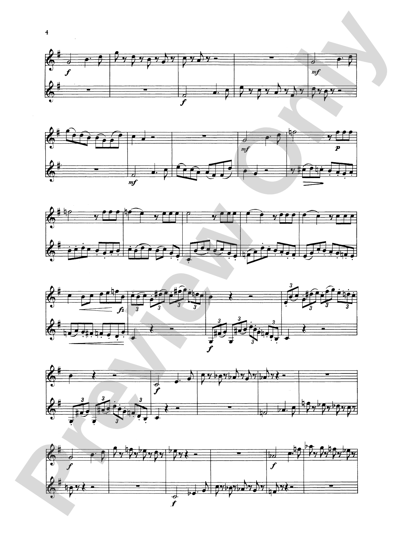 Nicolai: Three Duets: French Horn Book