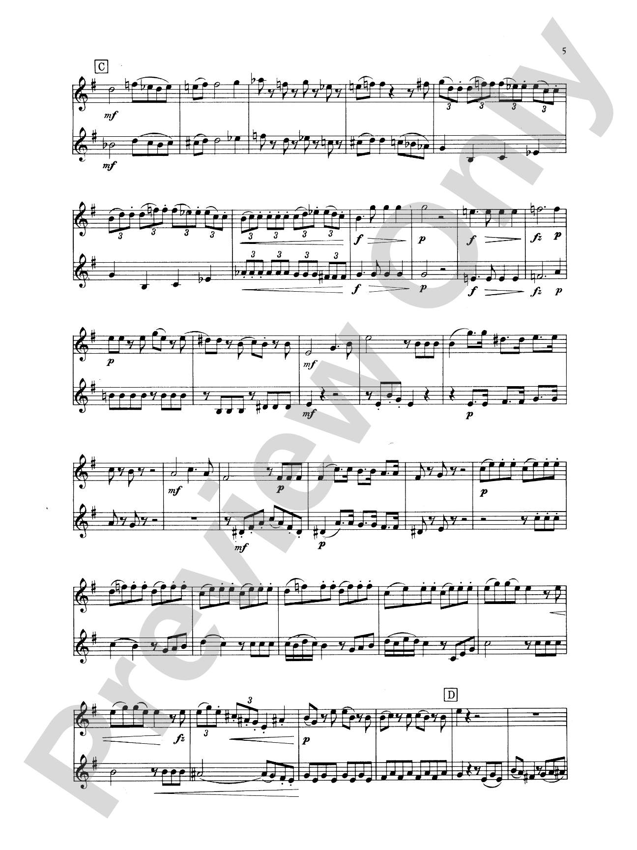 Nicolai: Three Duets: French Horn Book