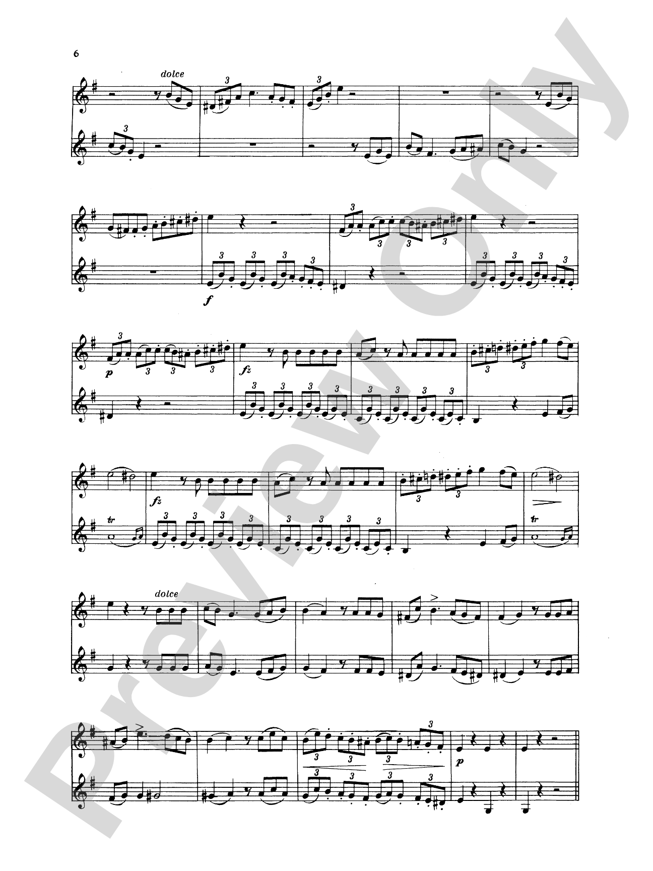 Nicolai: Three Duets: French Horn Book