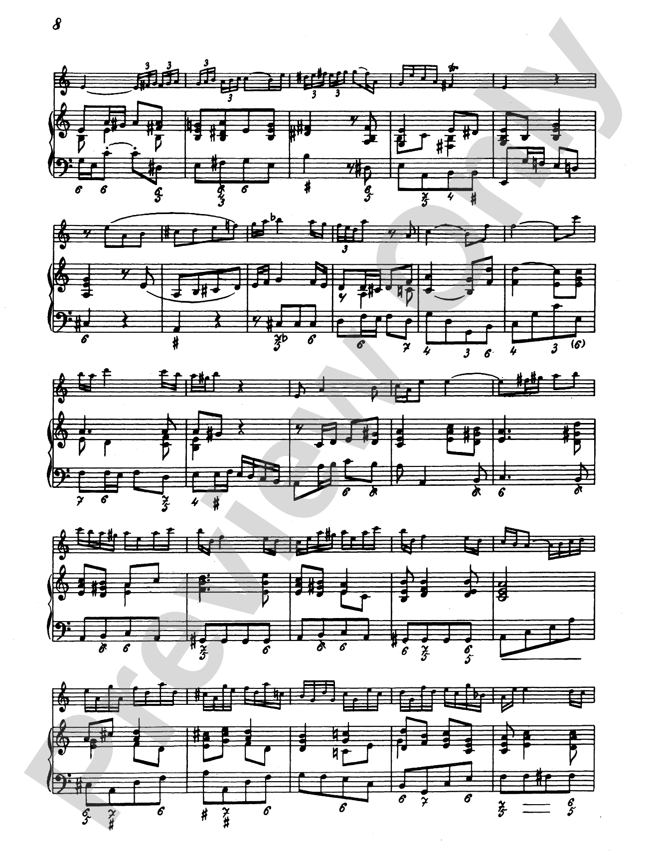 Bach: Two Sonatas (A Minor and D Major): Chamber Duo Book