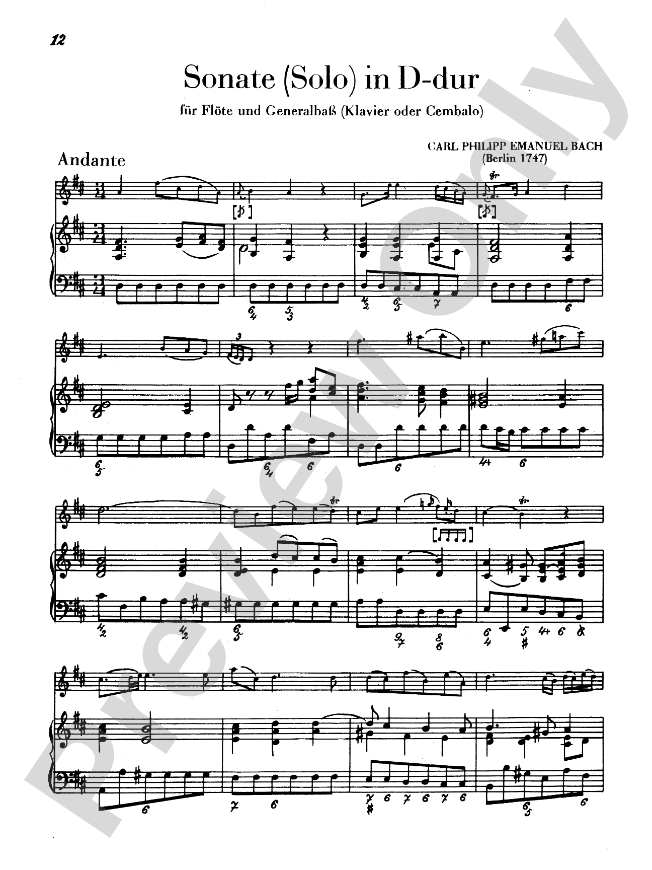Bach: Two Sonatas (A Minor and D Major)