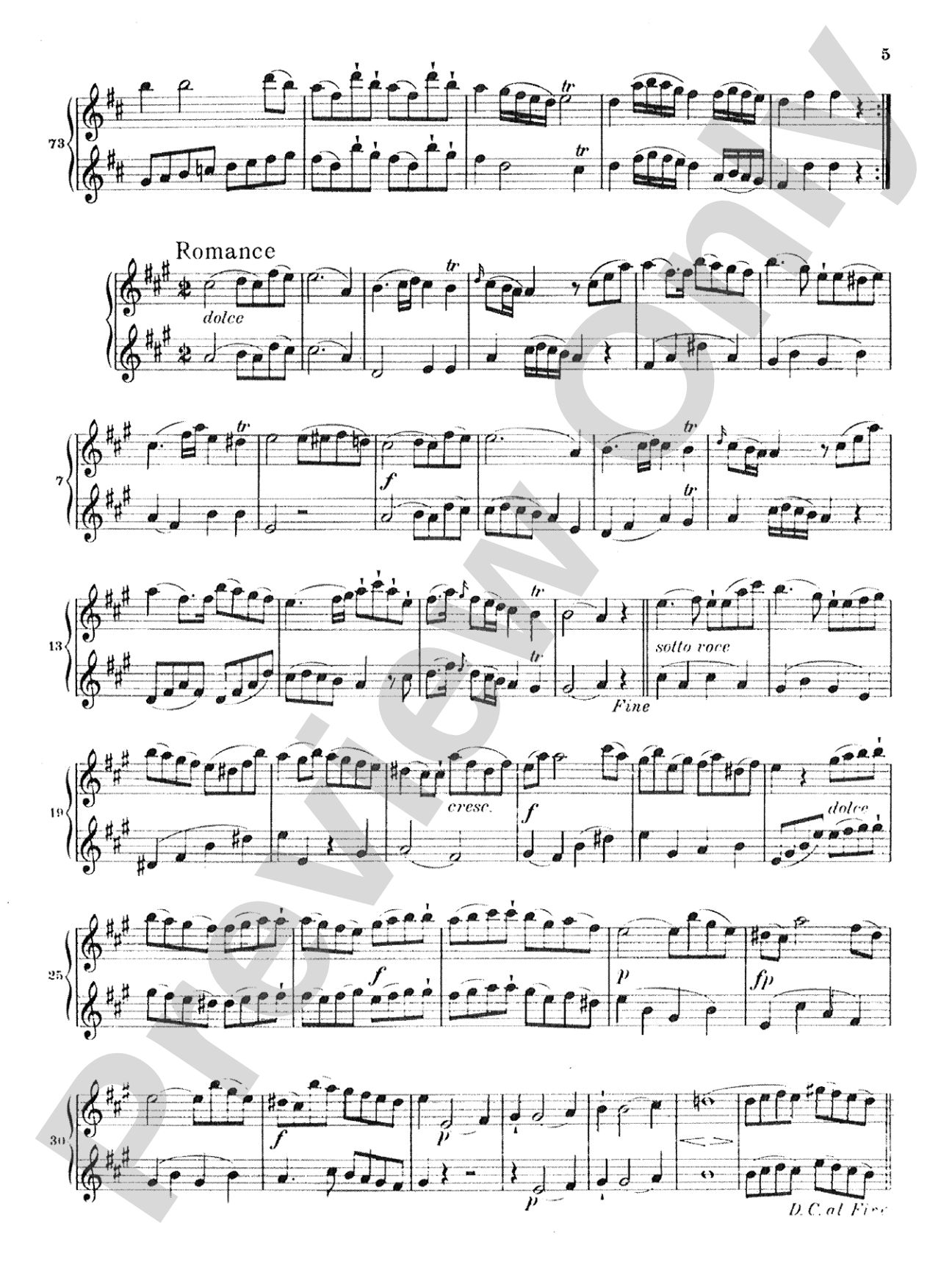 Stamitz: Three Duets, Op. 27: Flute Book