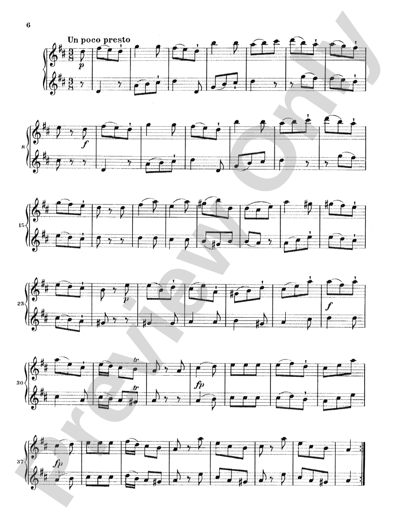 Stamitz: Three Duets, Op. 27: Flute Book