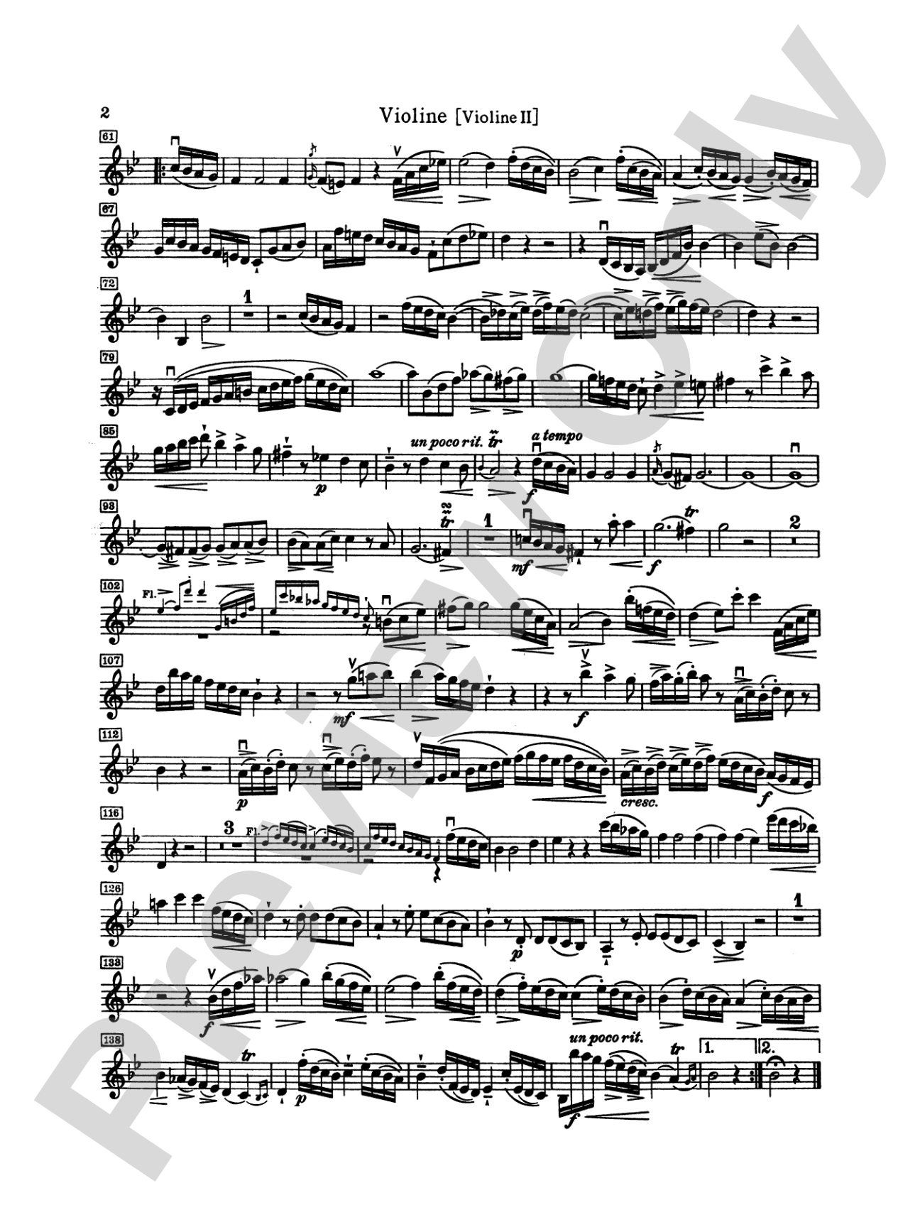 Bach: Trio in B flat: String Trio Book