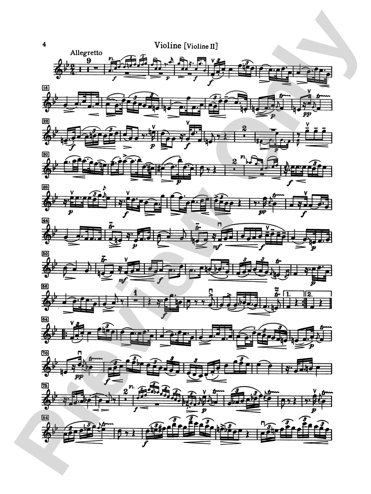 Bach: Trio in B flat: String Trio Book