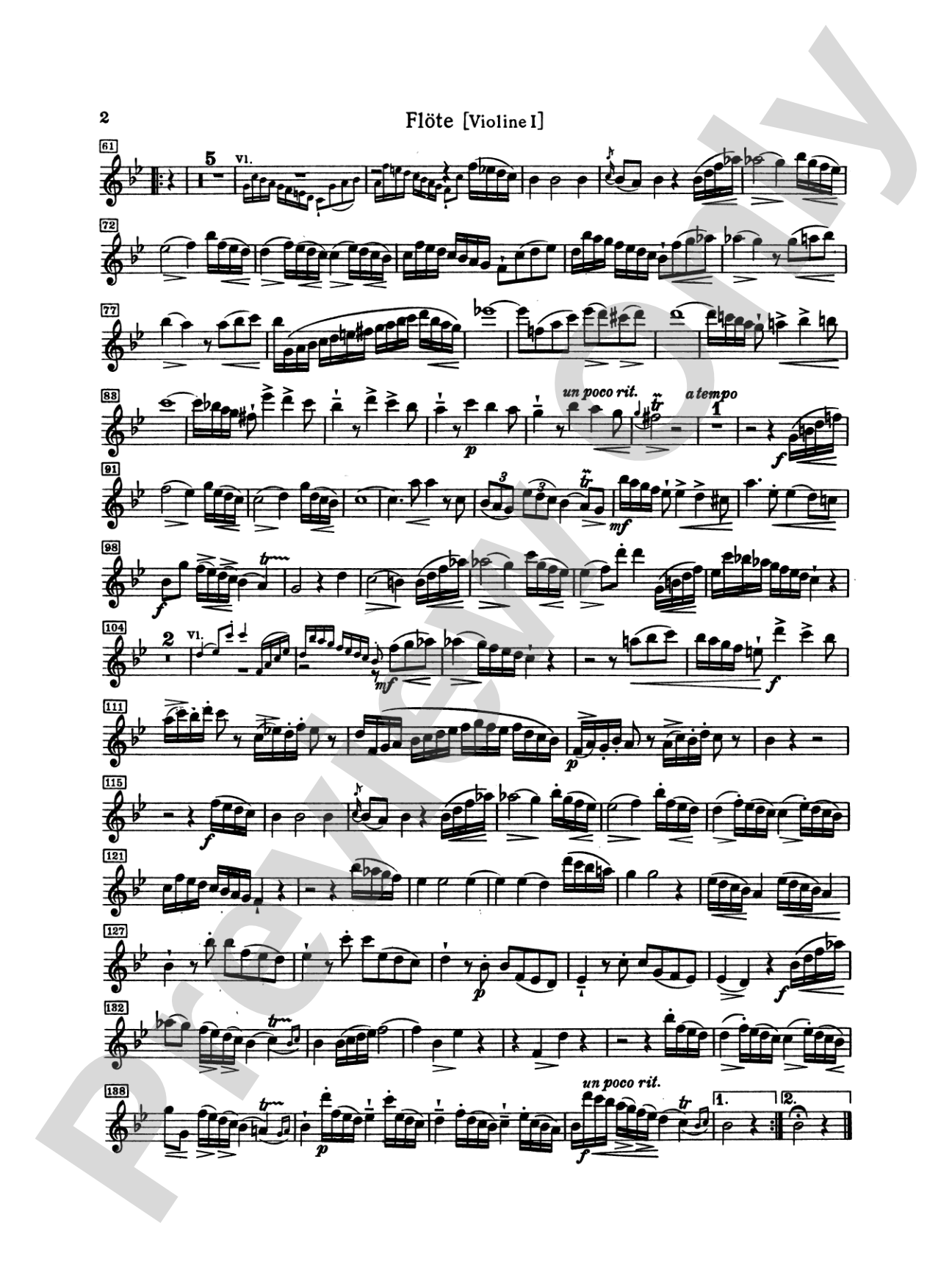 Bach: Trio in B flat