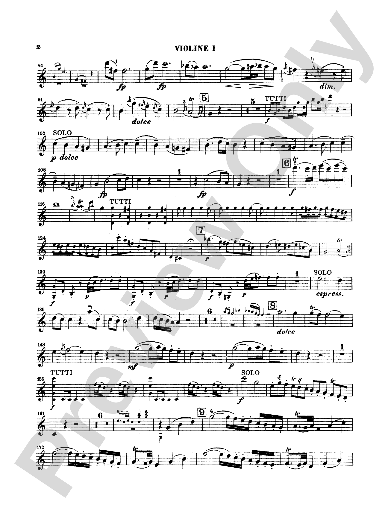Mozart: Concertone in C Major: Violin