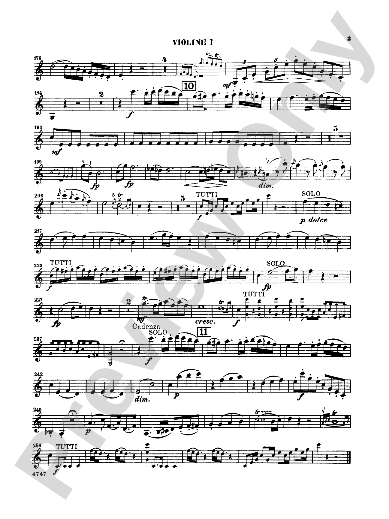 Mozart: Concertone in C Major: Violin