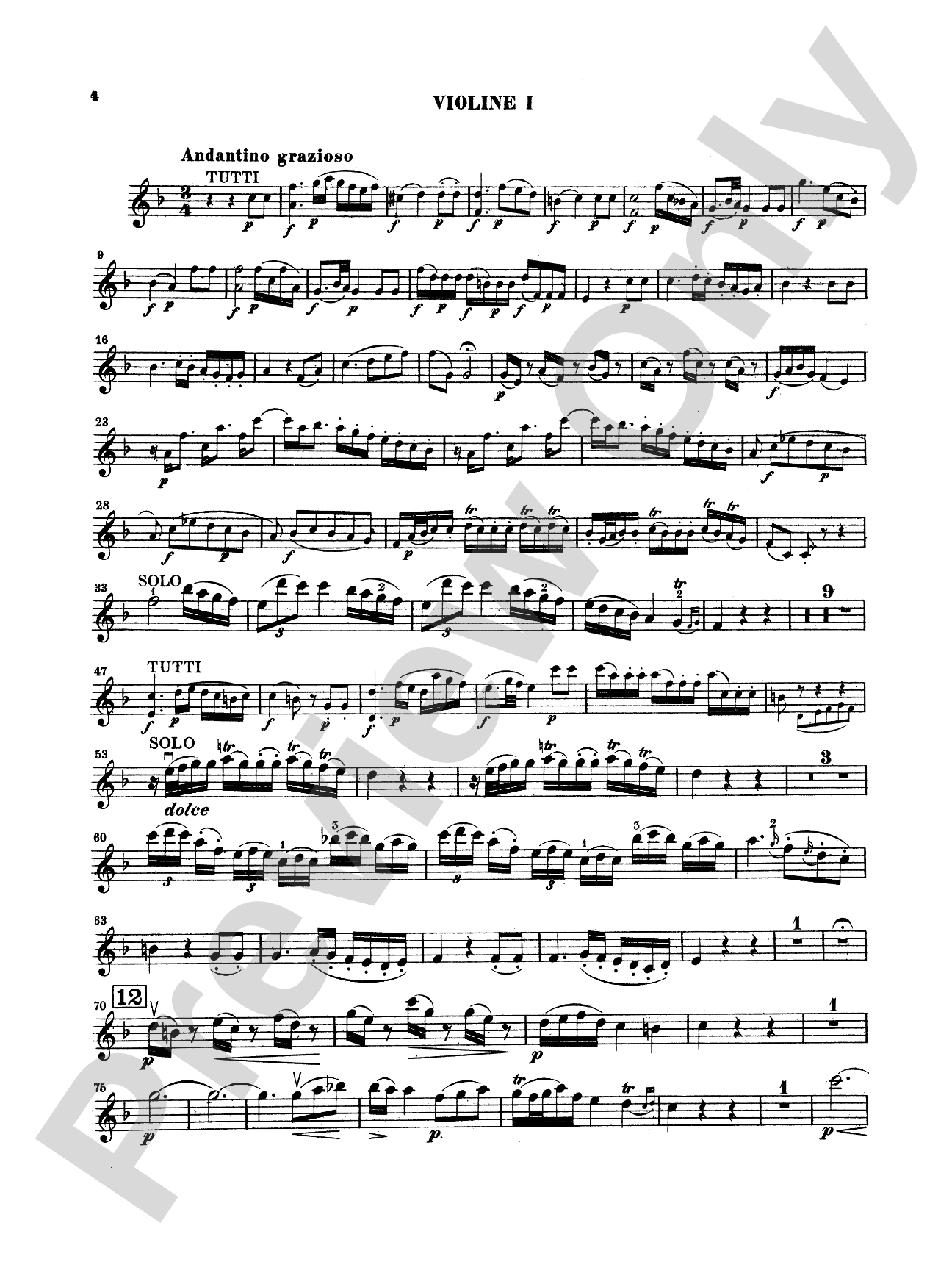 Mozart: Concertone in C Major: Violin