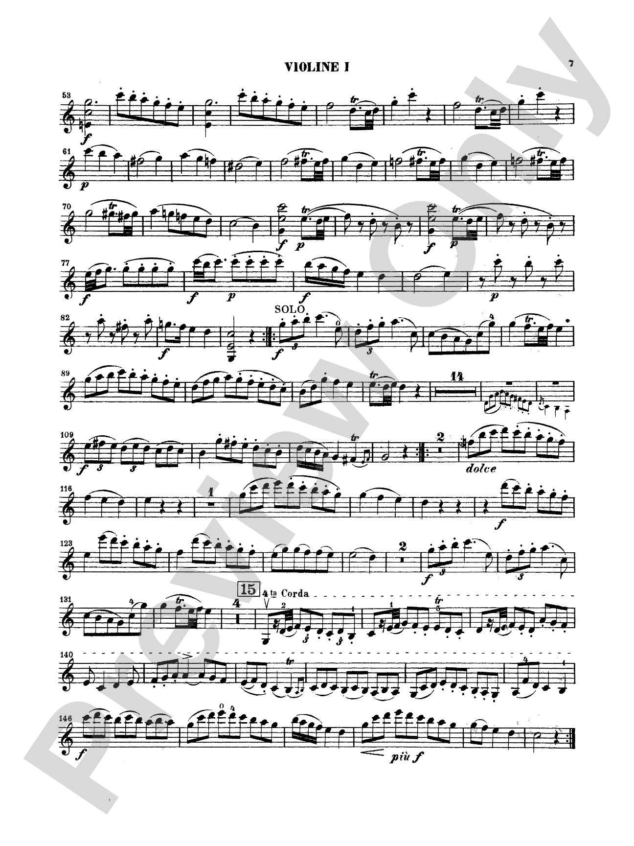 Mozart: Concertone in C Major: Violin