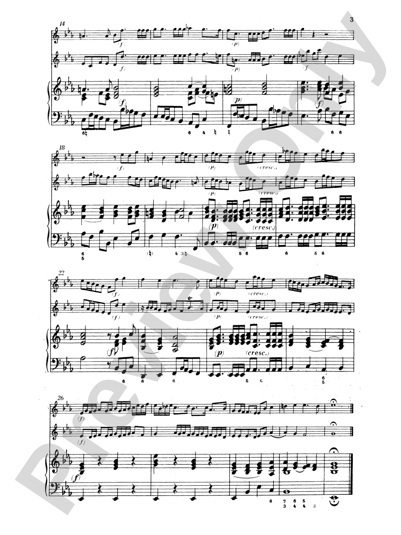 Pachelbel: Two Trio Suites