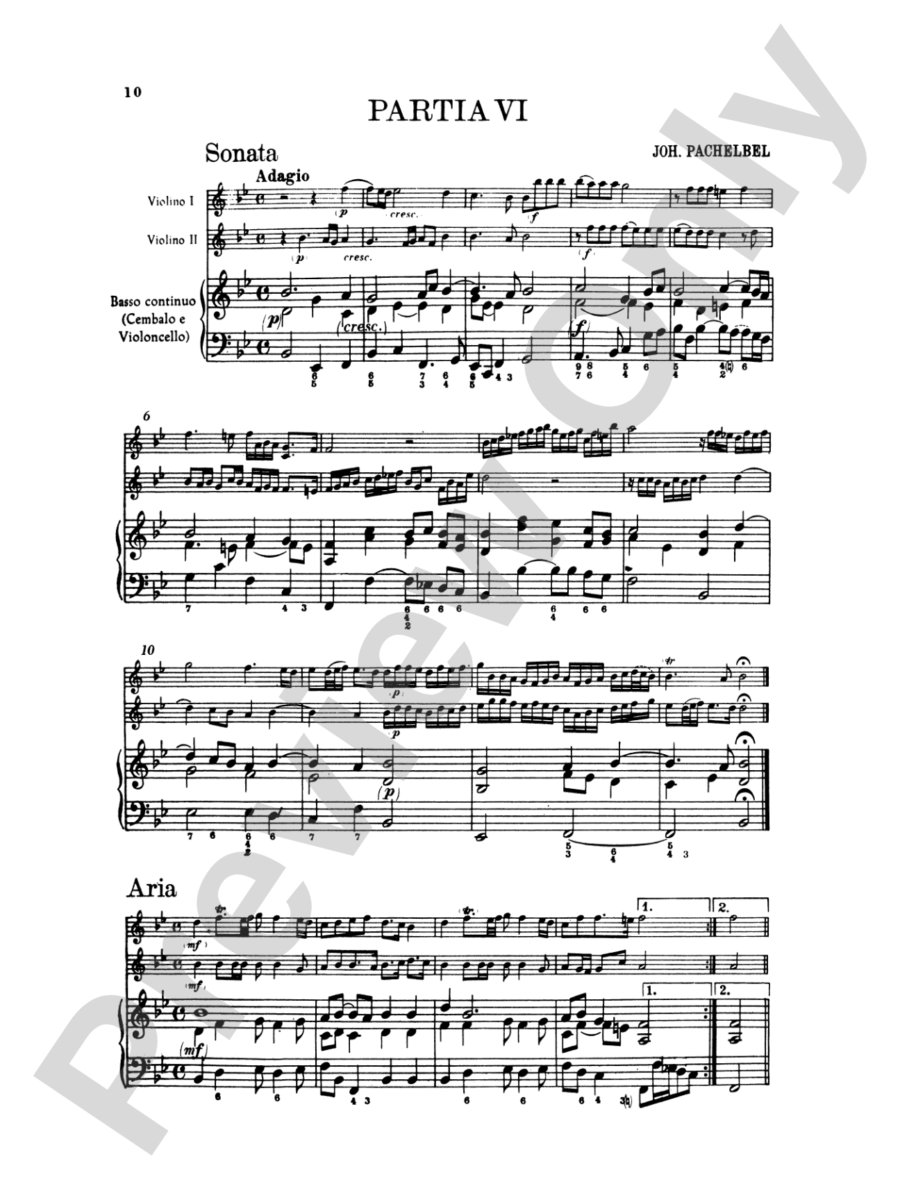 Pachelbel: Two Trio Suites