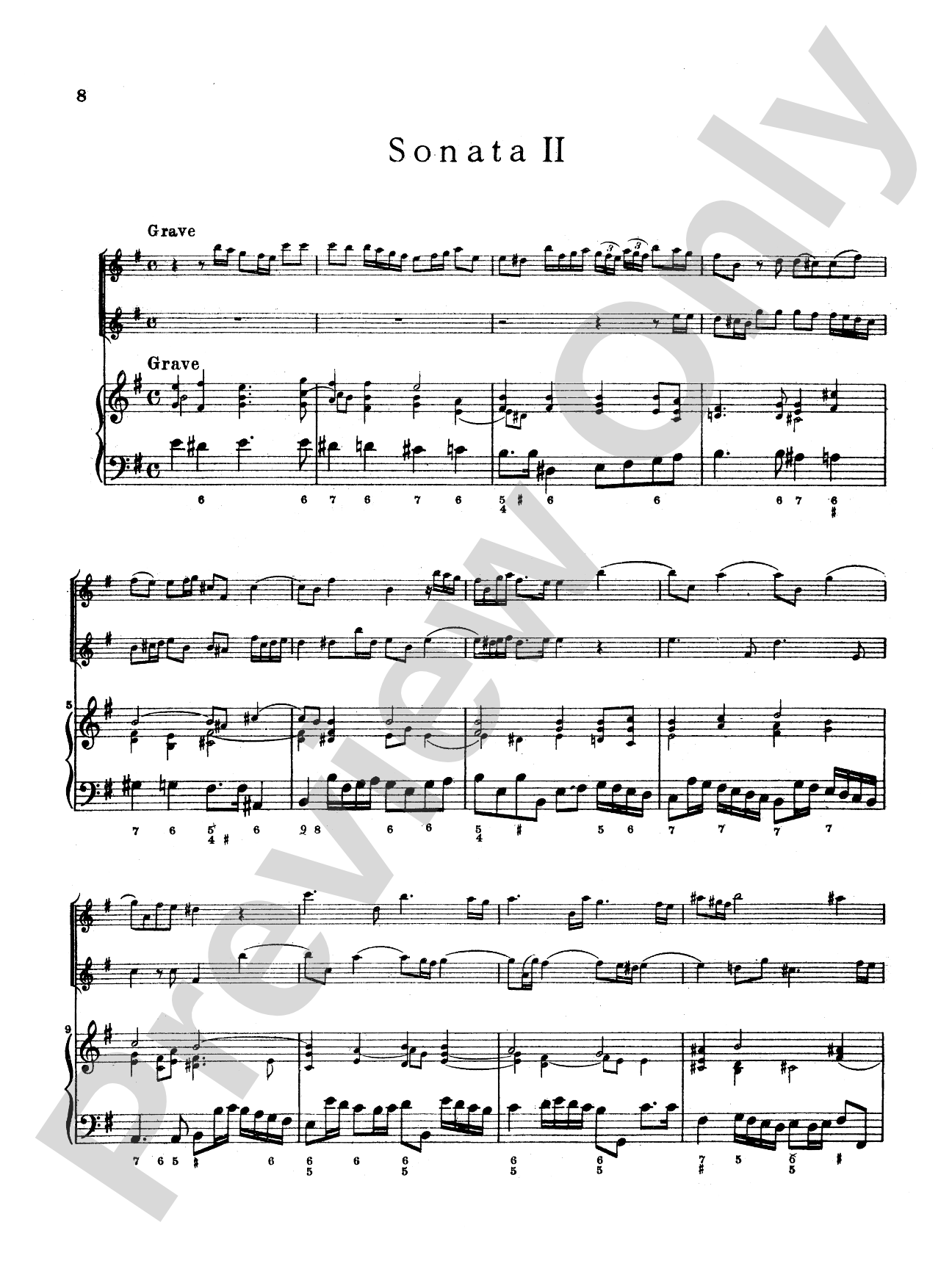 Vivaldi: Sonatas da Camera a Tre (Book I, Nos. 1-6)