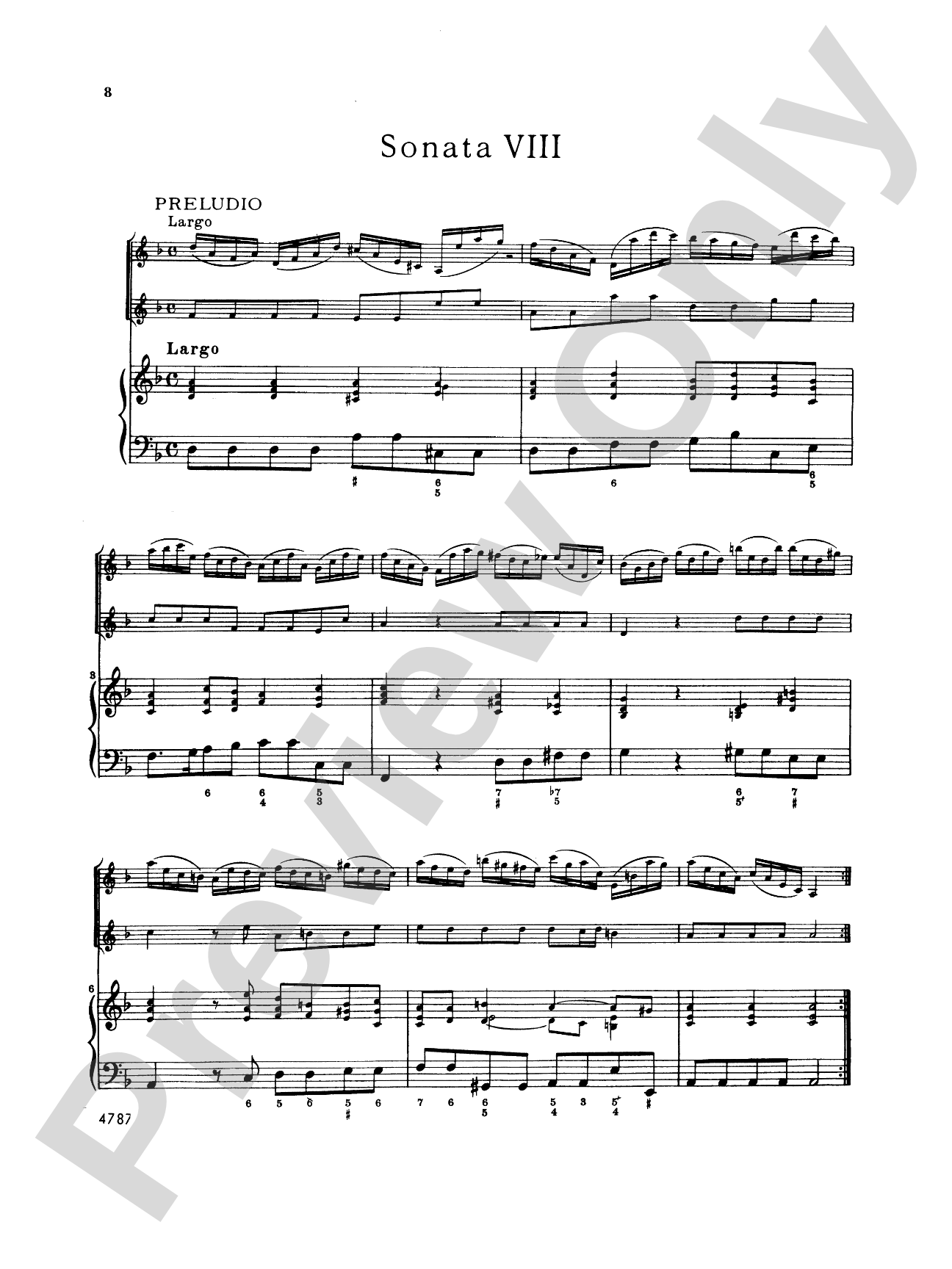 Vivaldi: Sonatas da Camera a Tre (Book II, Nos. 7-12)