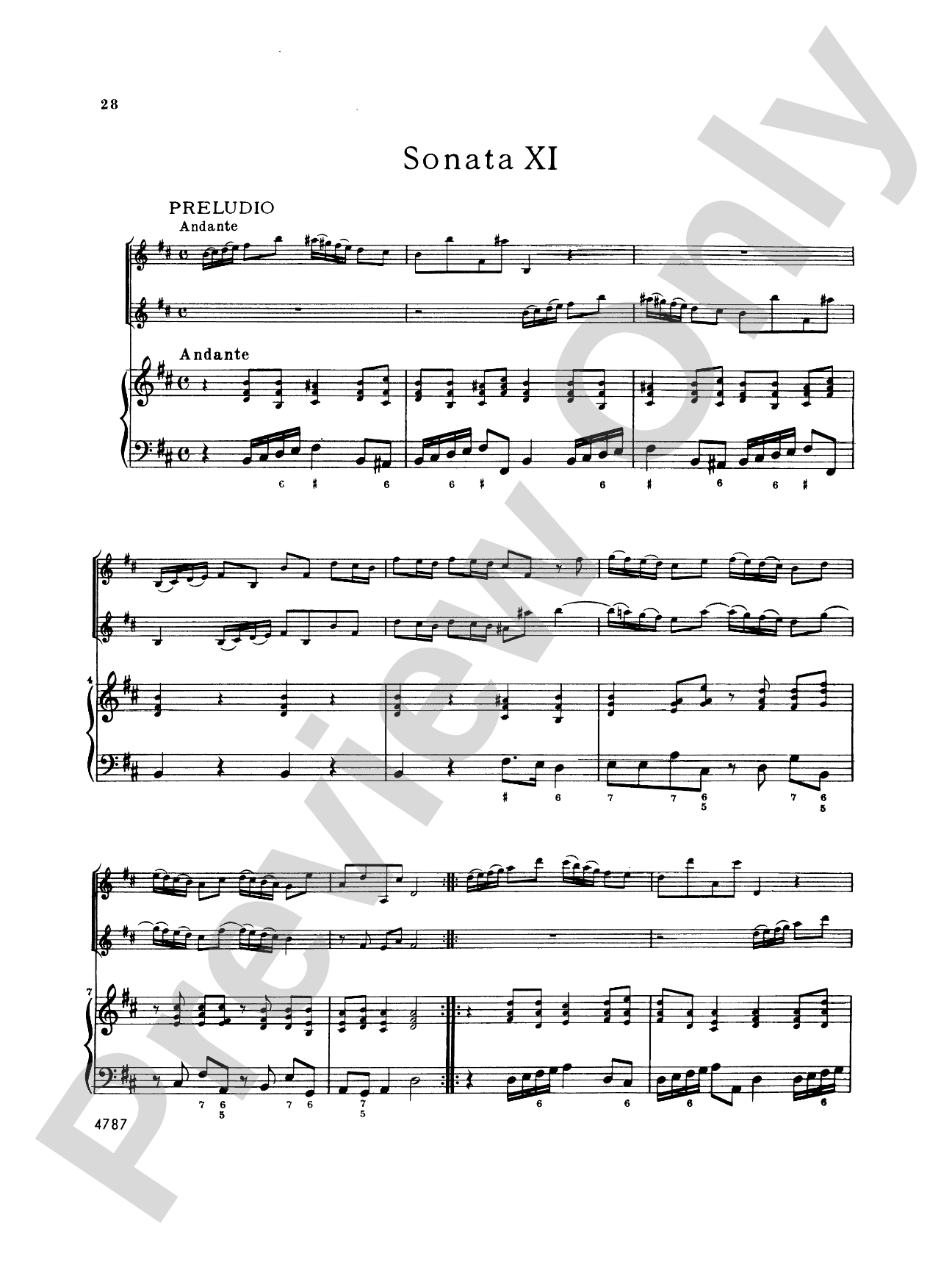 Vivaldi: Sonatas da Camera a Tre (Book II, Nos. 7-12)