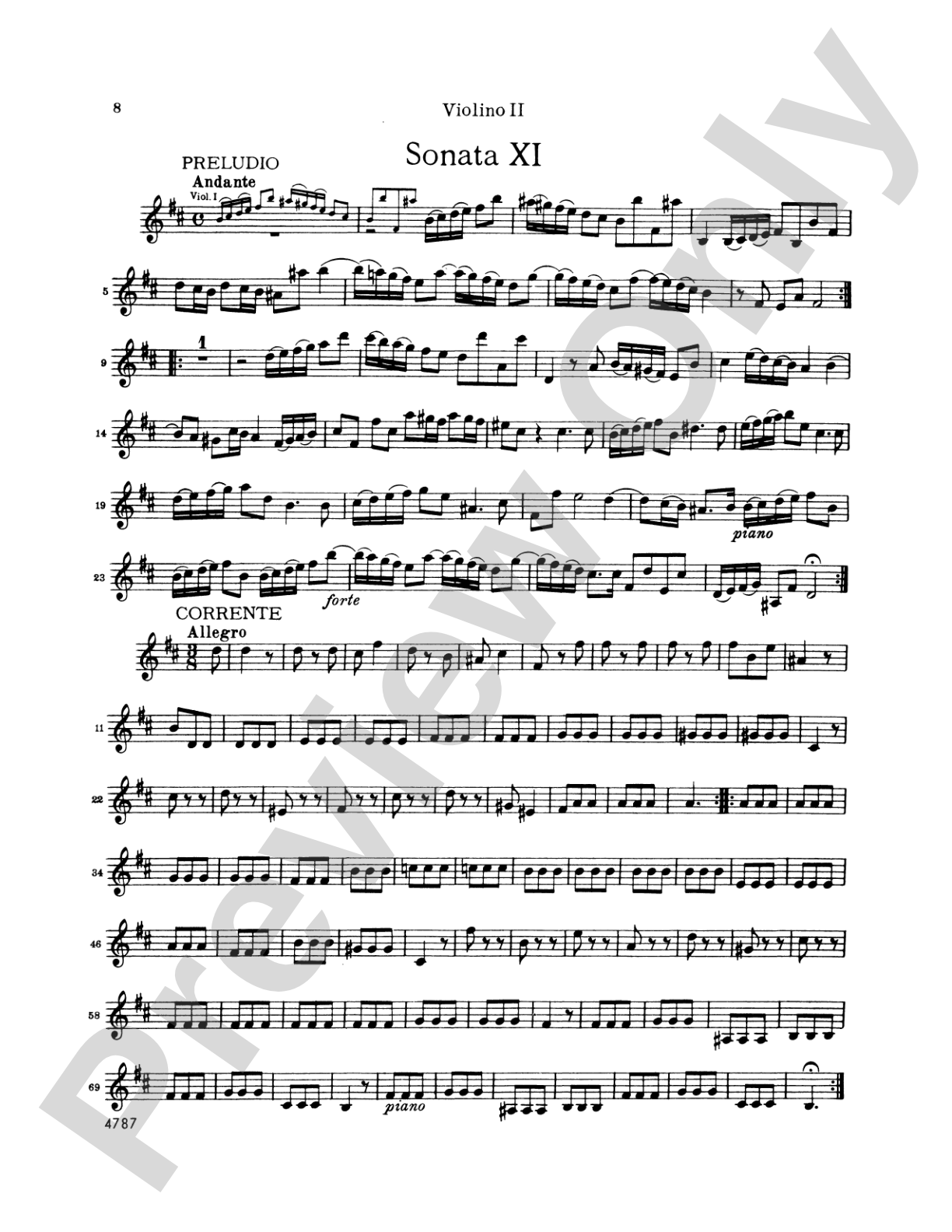 Vivaldi: Sonatas da Camera a Tre (Book II, Nos. 7-12)