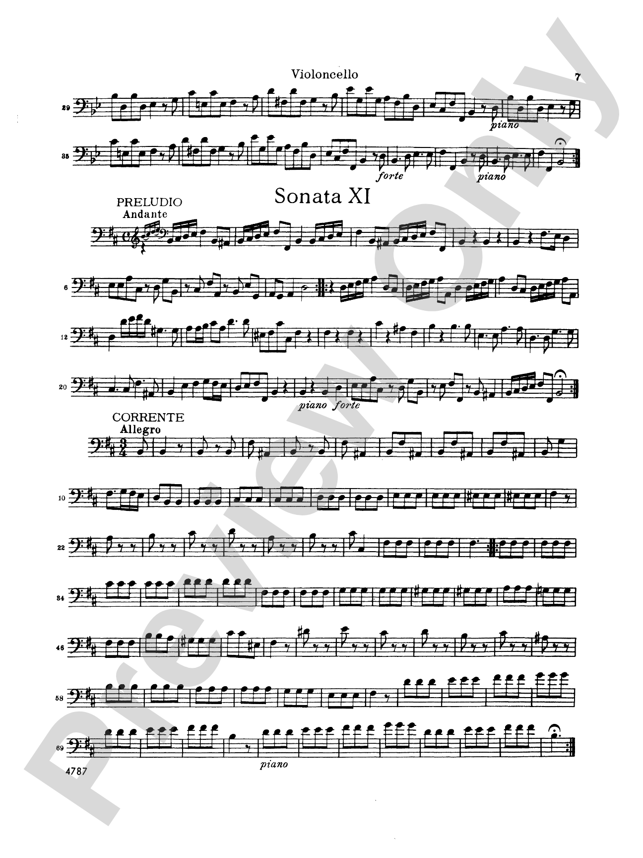 Vivaldi: Sonatas da Camera a Tre (Book II, Nos. 7-12)