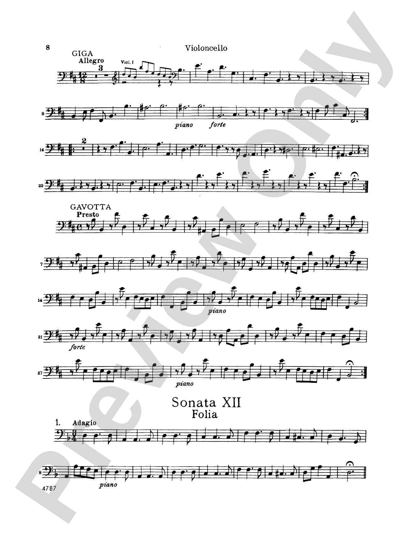 Vivaldi: Sonatas da Camera a Tre (Book II, Nos. 7-12)
