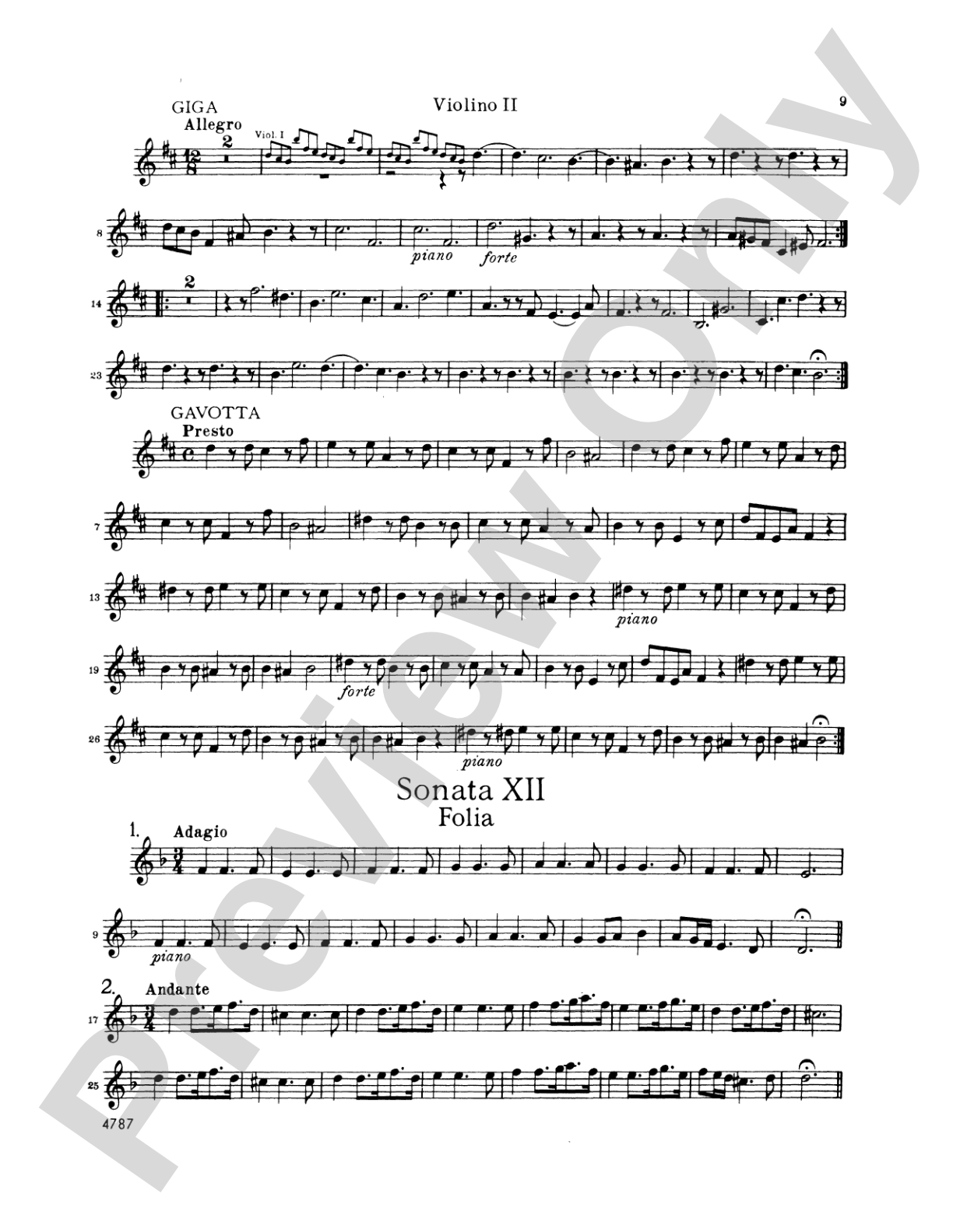 Vivaldi: Sonatas da Camera a Tre (Book II, Nos. 7-12)