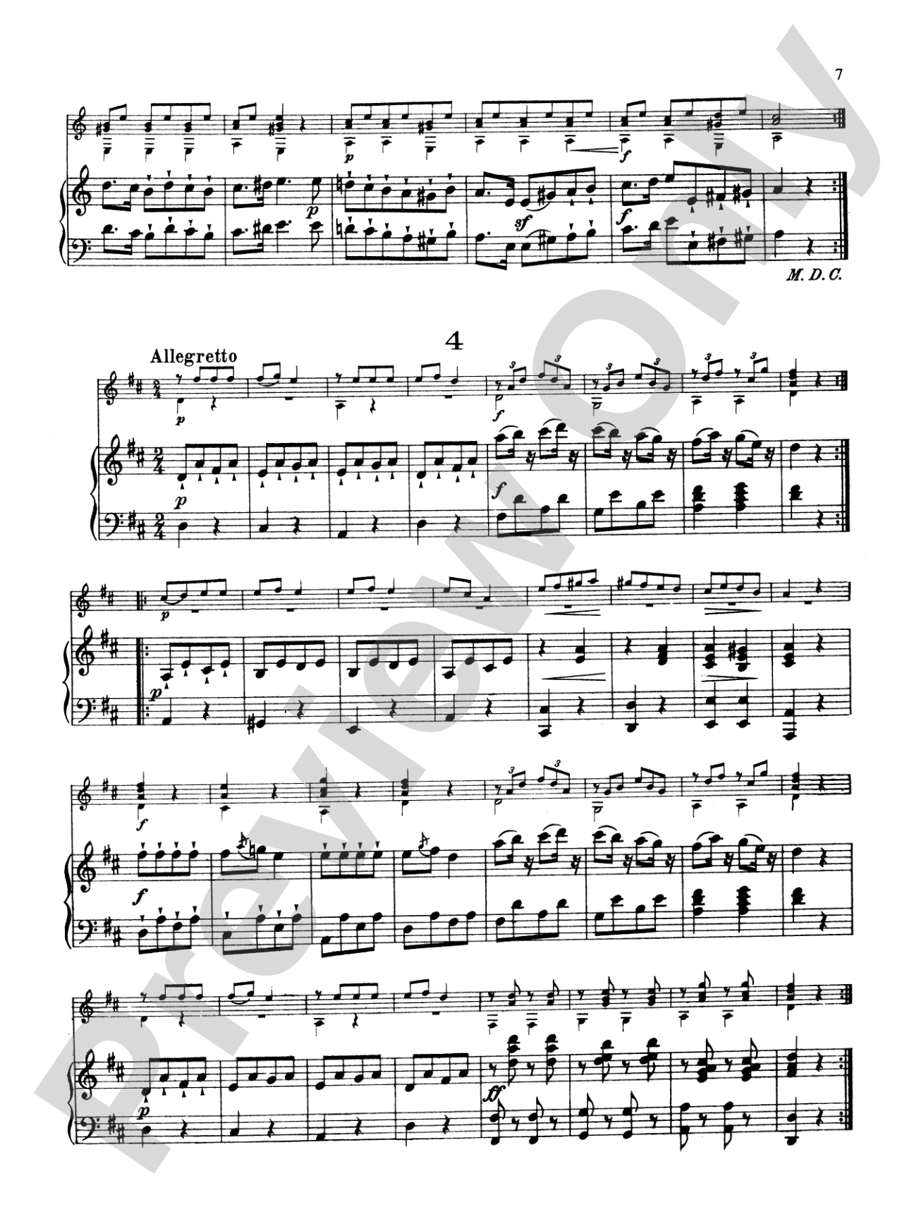 Diabelli: 18 Pieces for Guitar and Piano