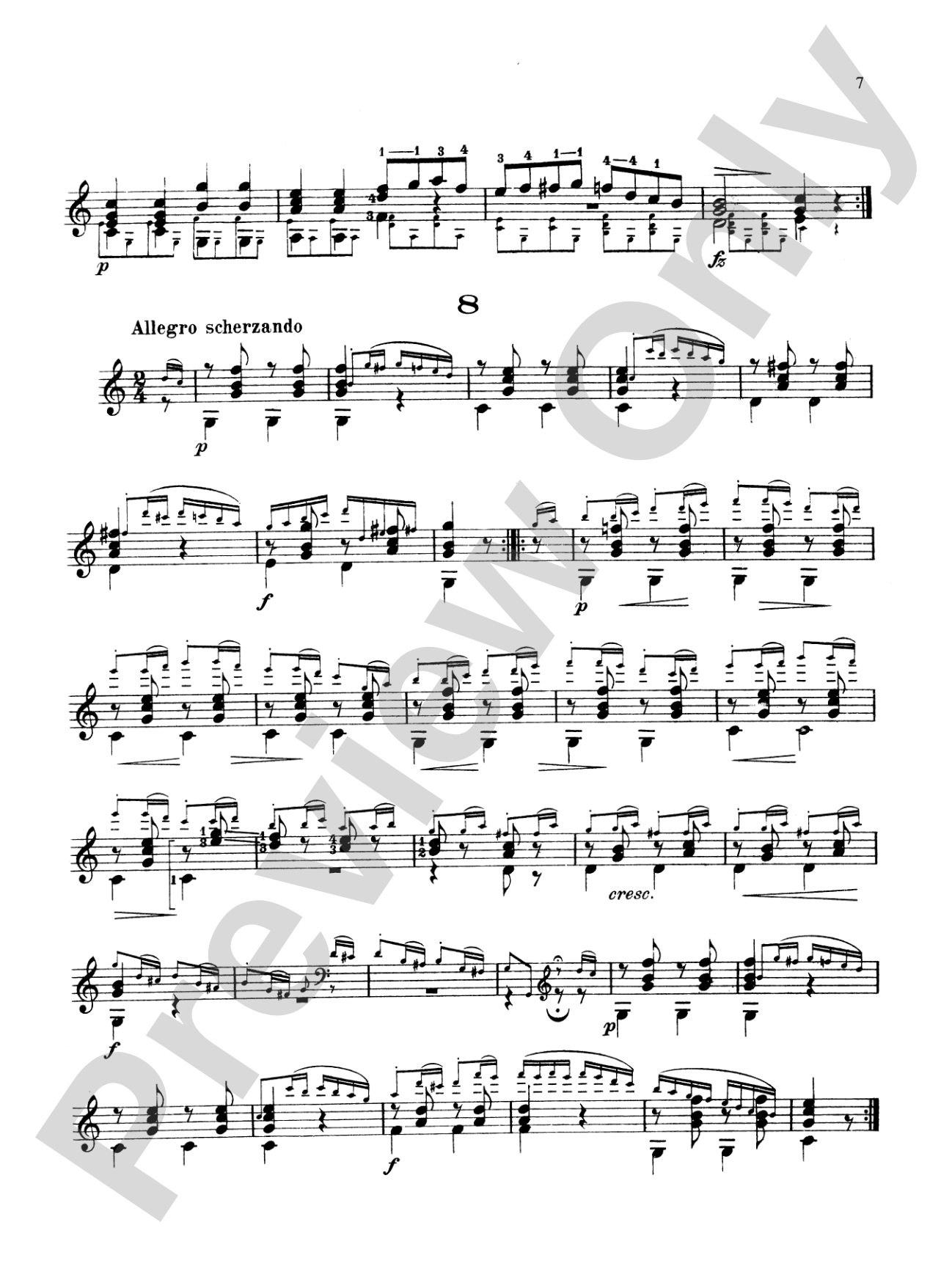 Diabelli: 18 Pieces for Guitar and Piano