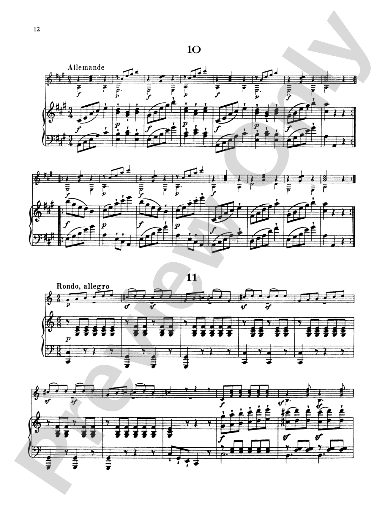 Diabelli: 18 Pieces for Guitar and Piano