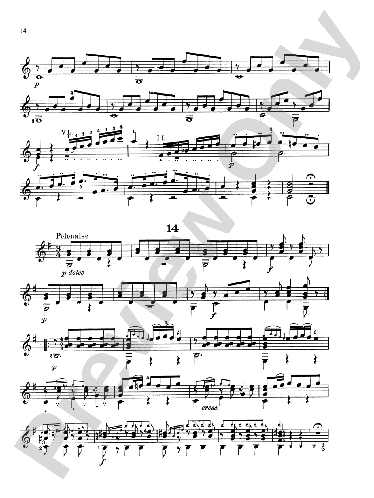 Diabelli: 18 Pieces for Guitar and Piano