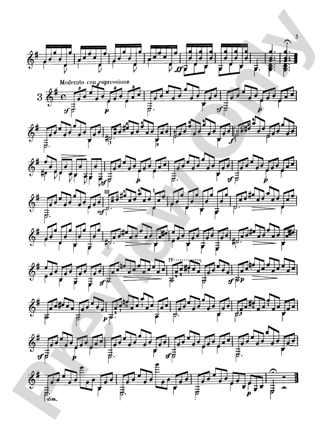 Carcassi & Sor: Easy Classic Guitar Solos: Guitar Book