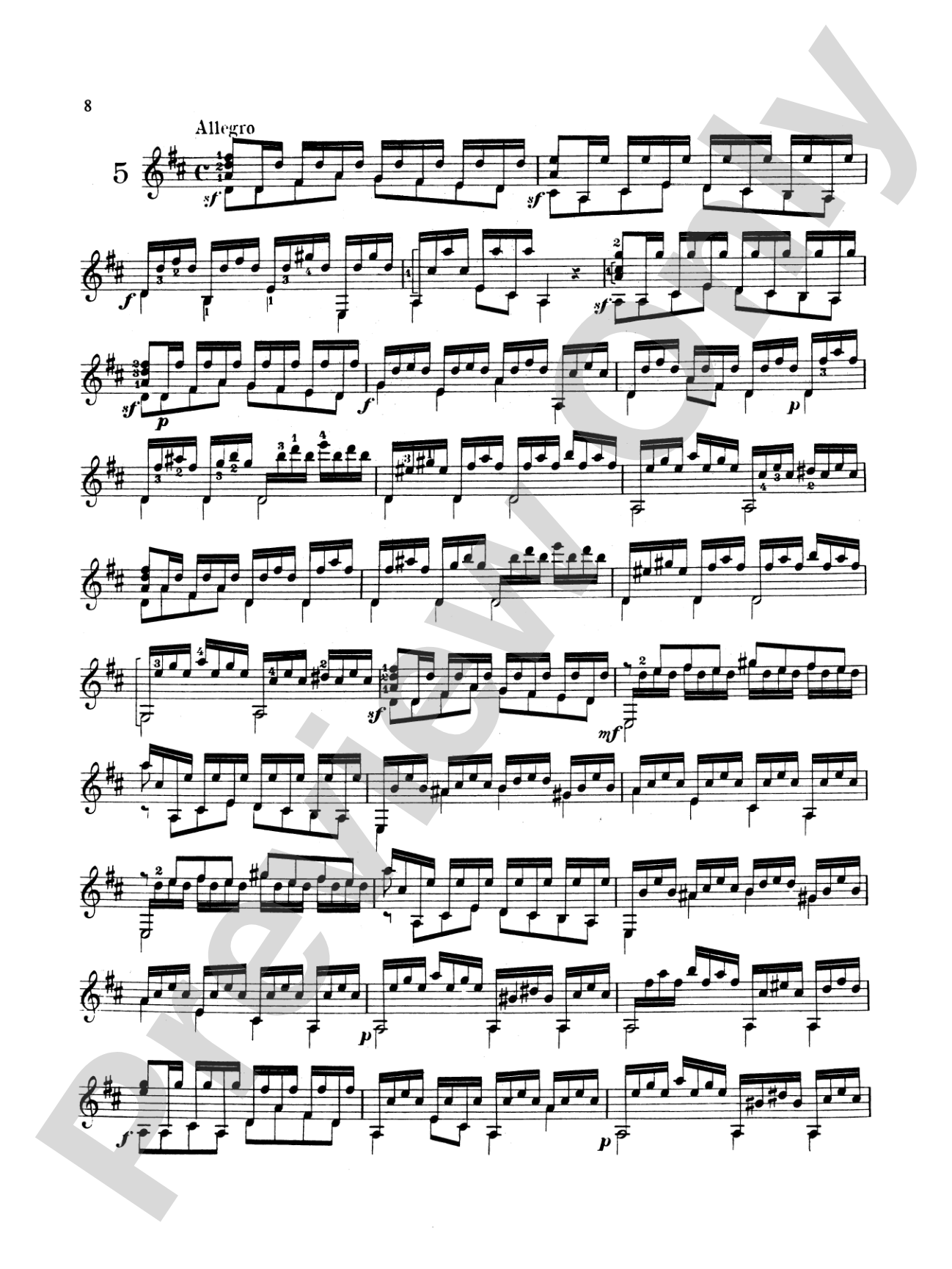Carcassi & Sor: Easy Classic Guitar Solos: Guitar Book