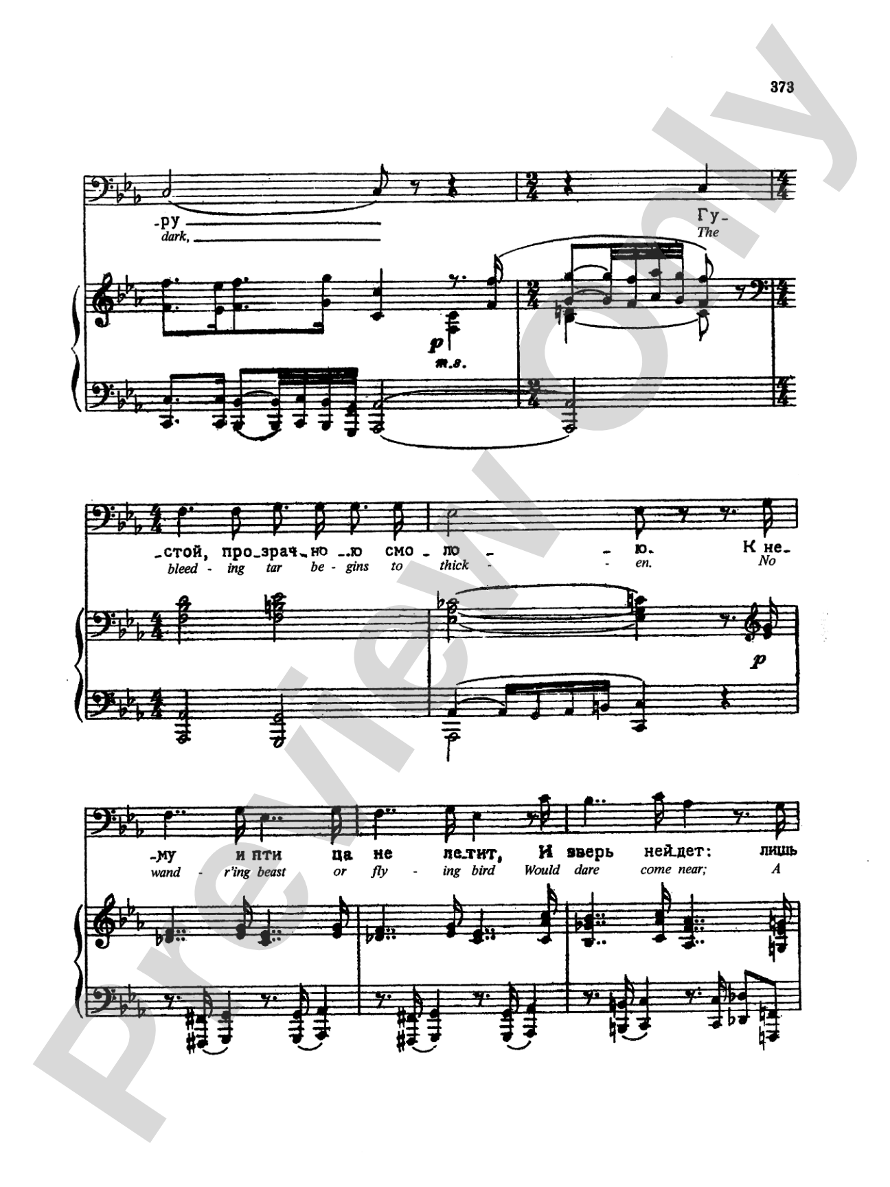 Rimsky-Korsakov: Songs, Volume VI (Russian/English): Vocal Book