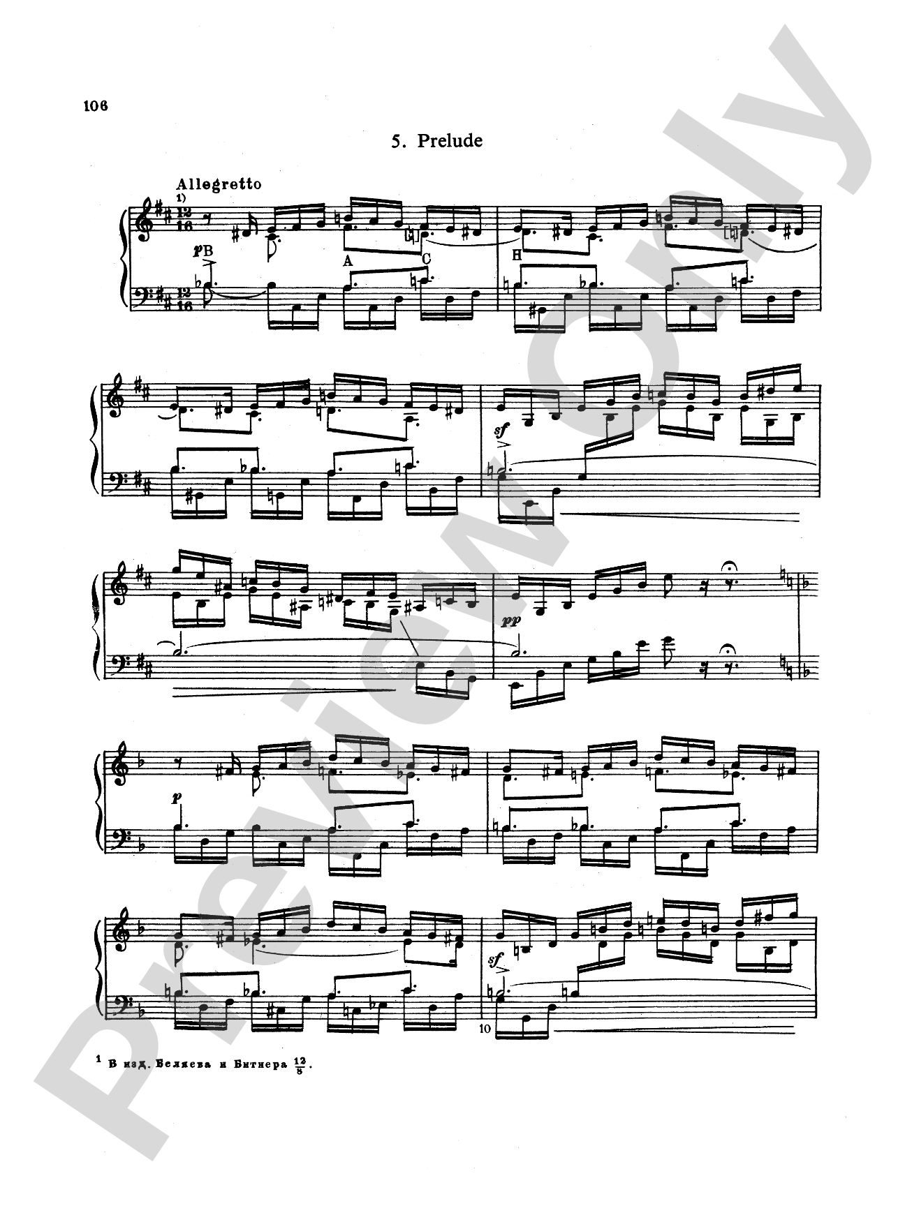 Rimsky-Korsakov: Piano Solos, Volume II