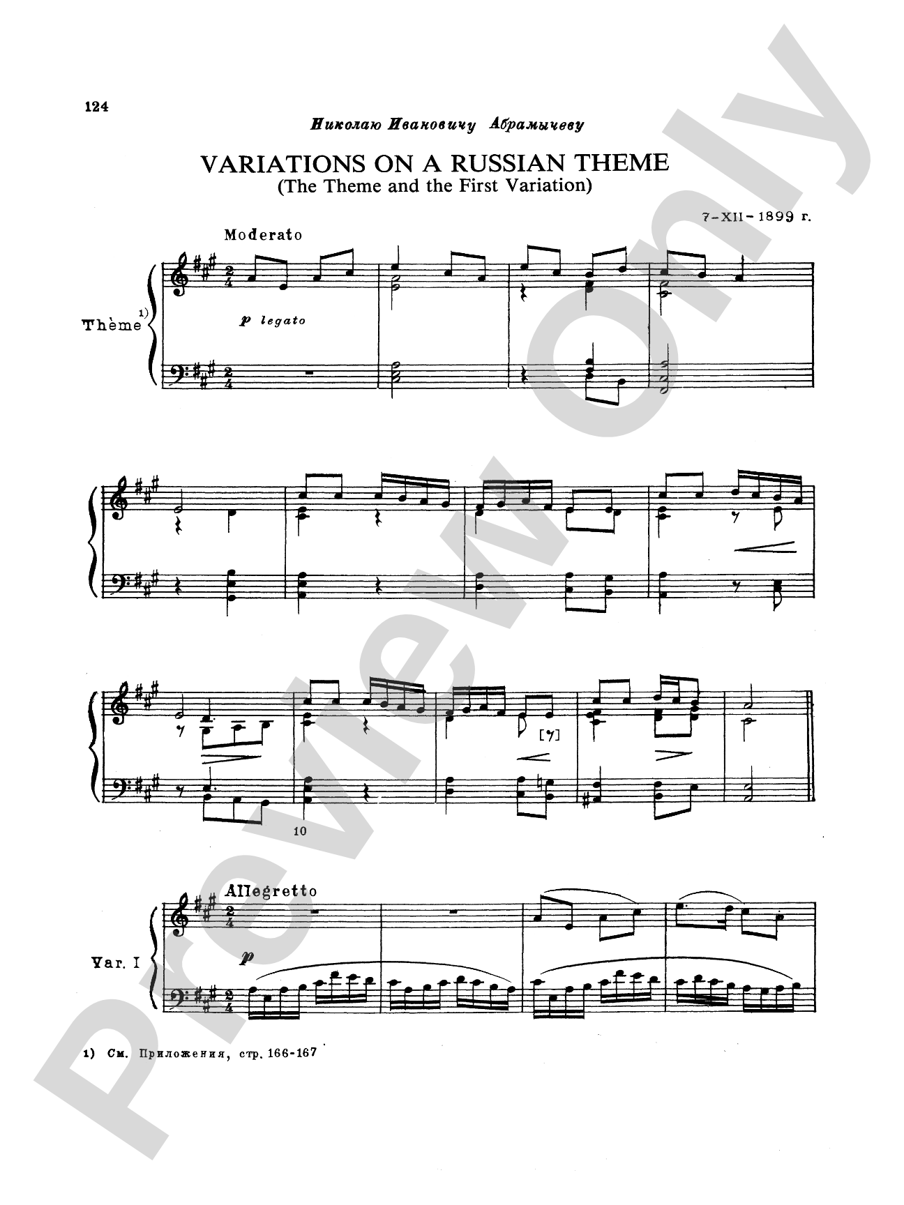 Rimsky-Korsakov: Piano Solos, Volume II