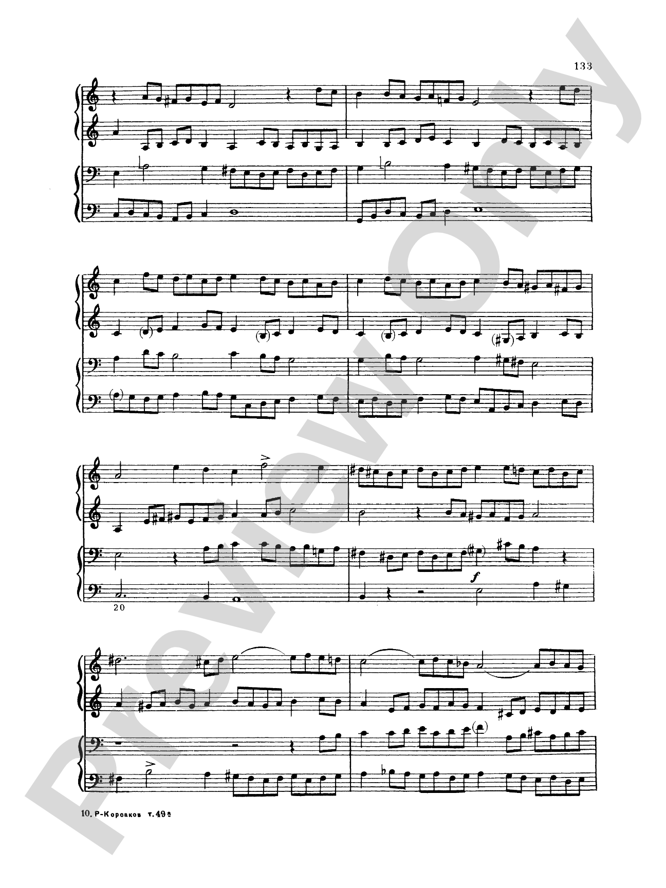 Rimsky-Korsakov: Piano Duets, Volume III: Piano Duet (1 Piano, 4 Hands) Book
