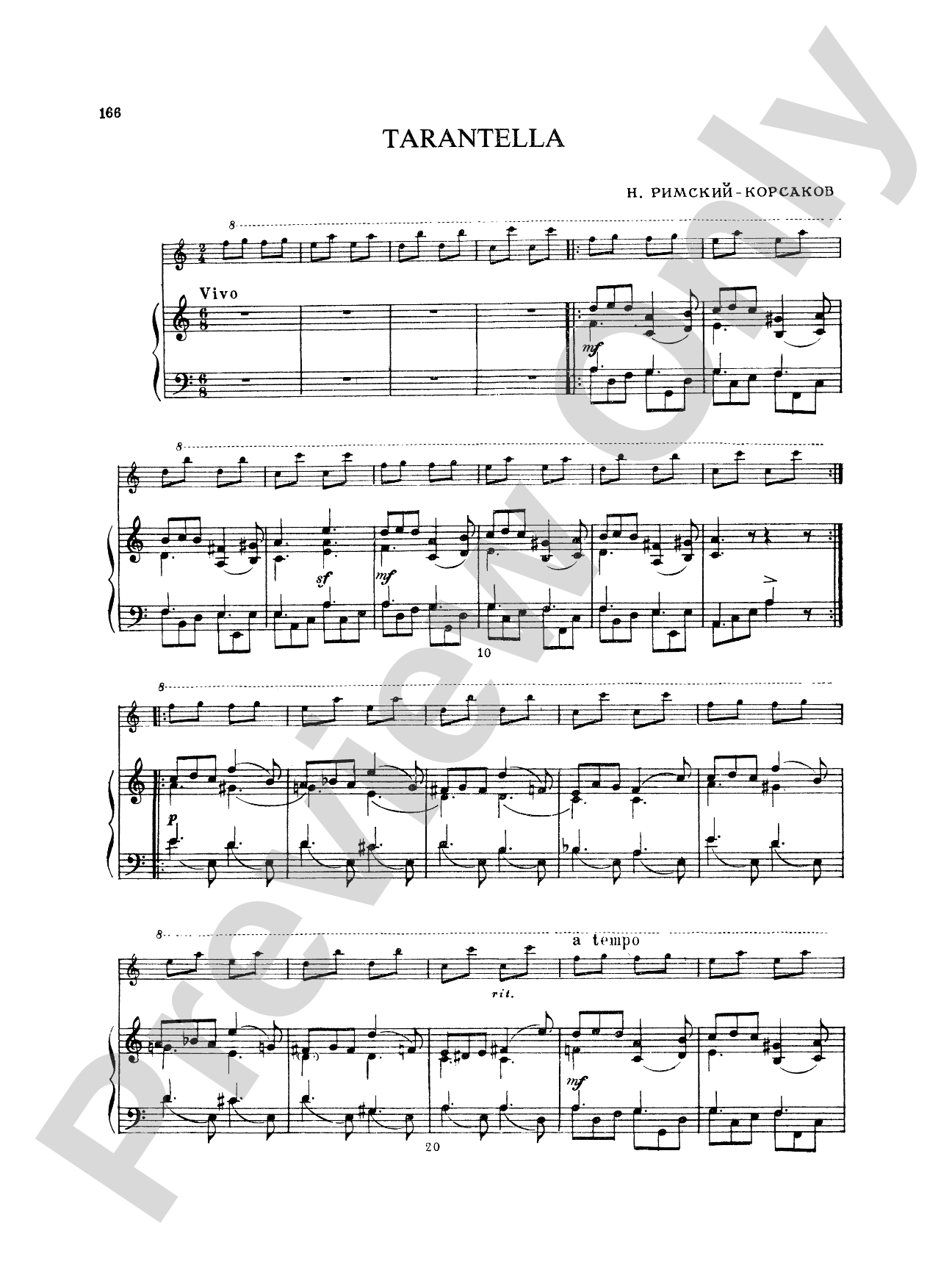 Rimsky-Korsakov: Piano Duets, Volume III