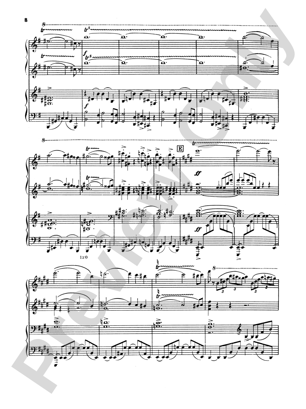 Rimsky-Korsakov: Scheherazade: Piano Duet (1 Piano, 4 Hands) Book