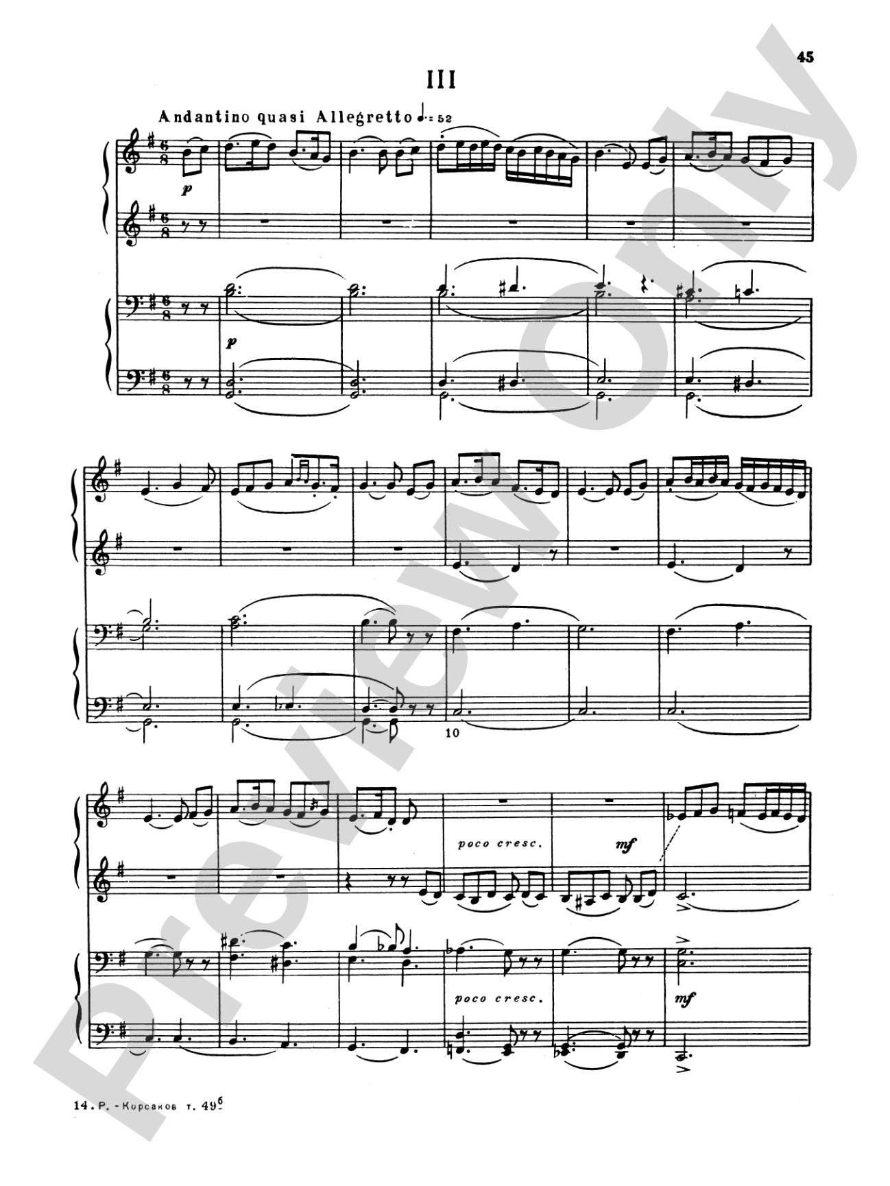 Rimsky-Korsakov: Scheherazade
